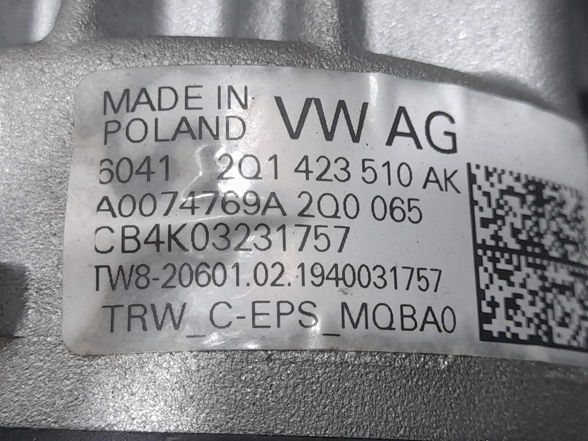 Columna Direccion para Seat Ibiza V (Kj1, Kjg)