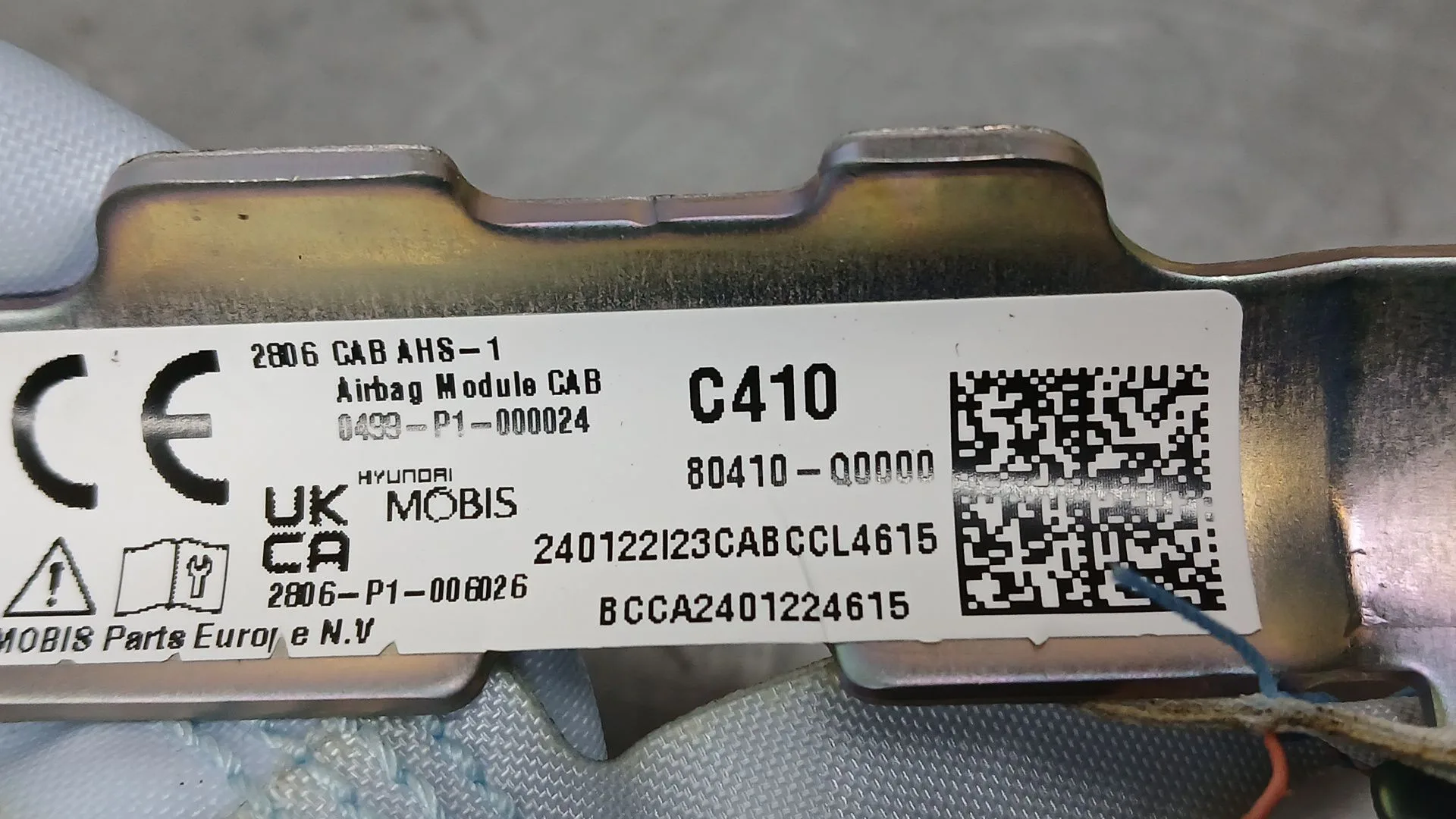 Airbag Cortina Delantero Izquierdo para Hyundai I20 Iii (Bc3, Bi3)
