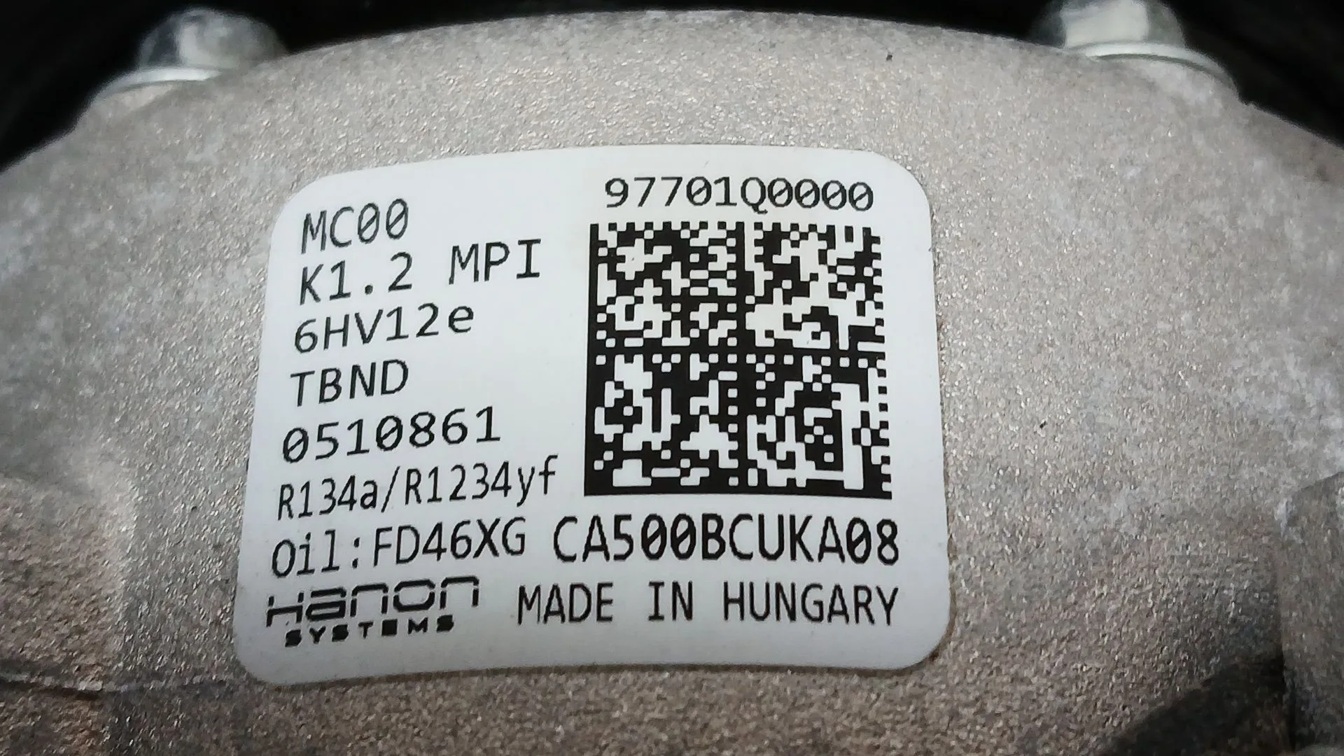 Compresor Aire Acondicionado para Hyundai I20 Iii (Bc3, Bi3)