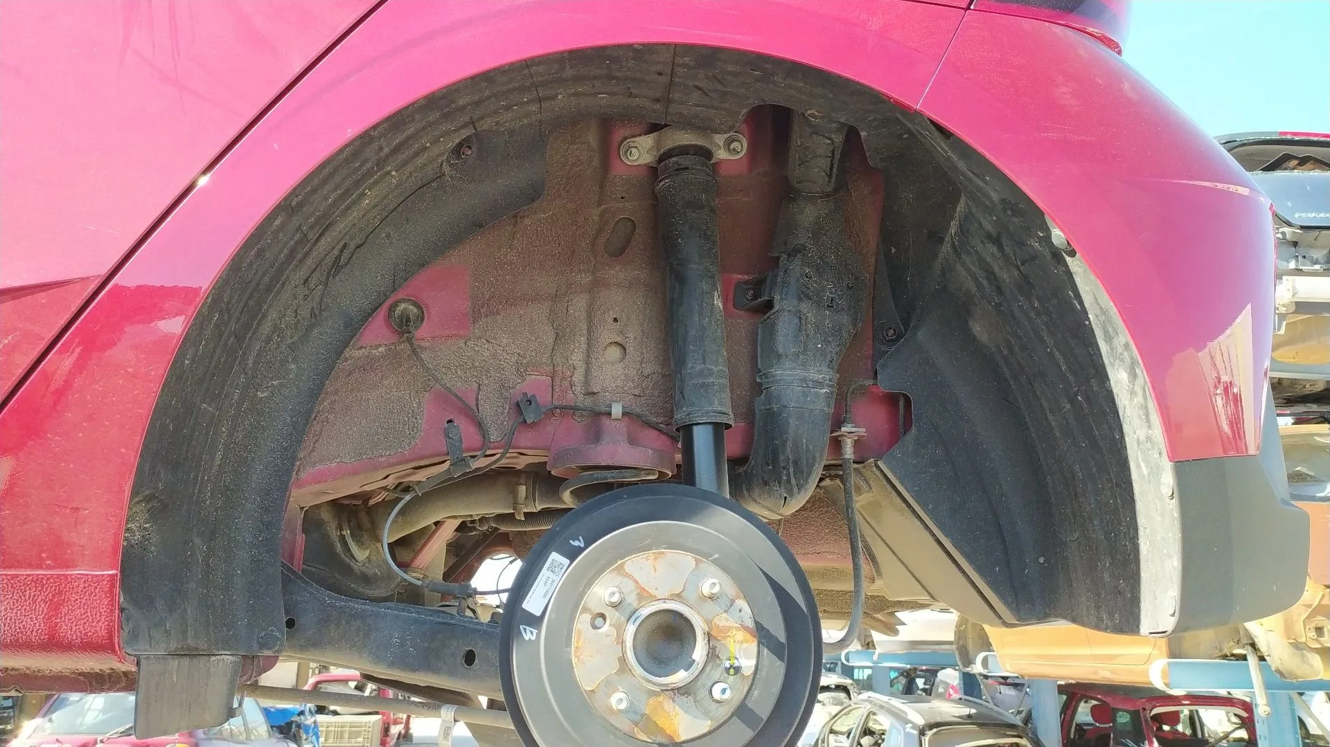 Plastico Pase Rueda Tras. Izq. para Hyundai I20 Iii (Bc3, Bi3)