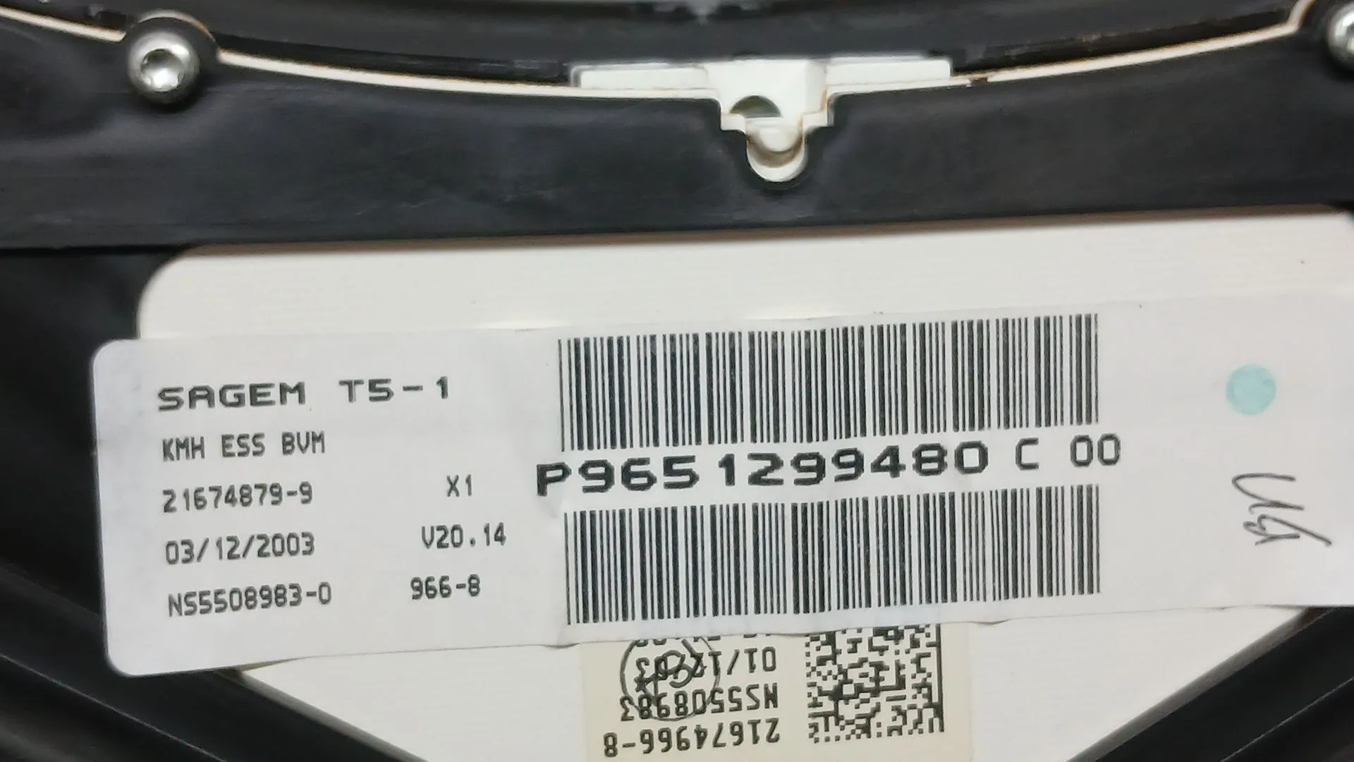 Cuadro Instrumentos para Peugeot 307 Sw (3H)