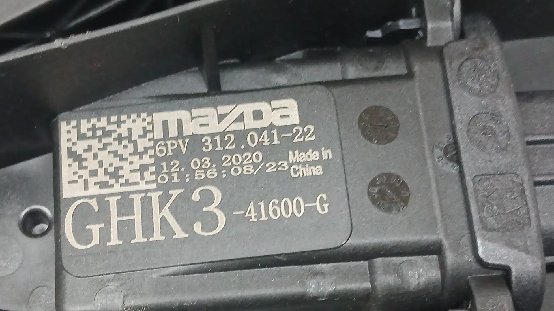 Potenciometro Pedal para Mazda 2 Hatchback (Dl, Dj)