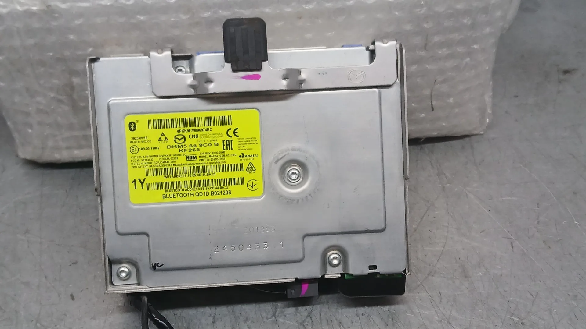 Modulo Electronico para Mazda 2 Hatchback (Dl, Dj)
