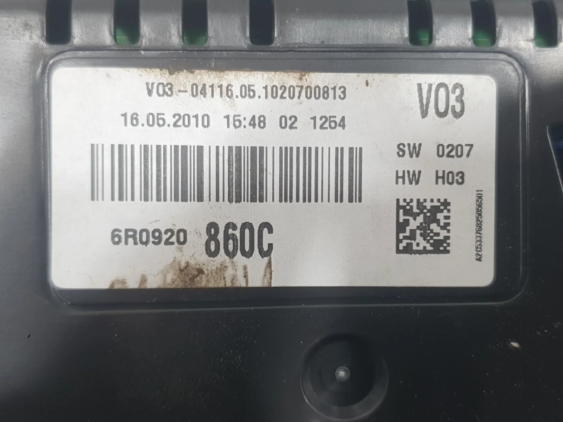 Cuadro Instrumentos para Volkswagen Polo V (6R1, 6C1)