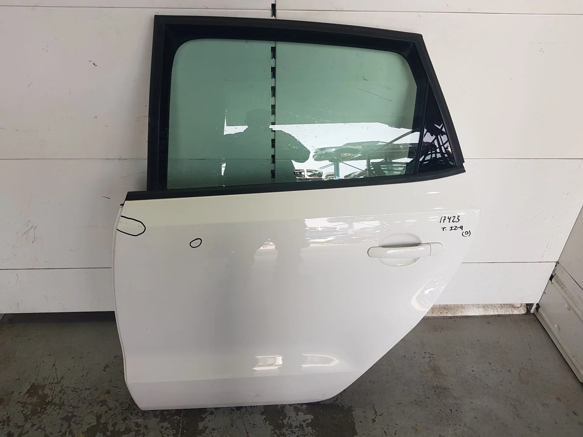 Puerta Trasera Izquierda para Volkswagen Polo V (6R1, 6C1)