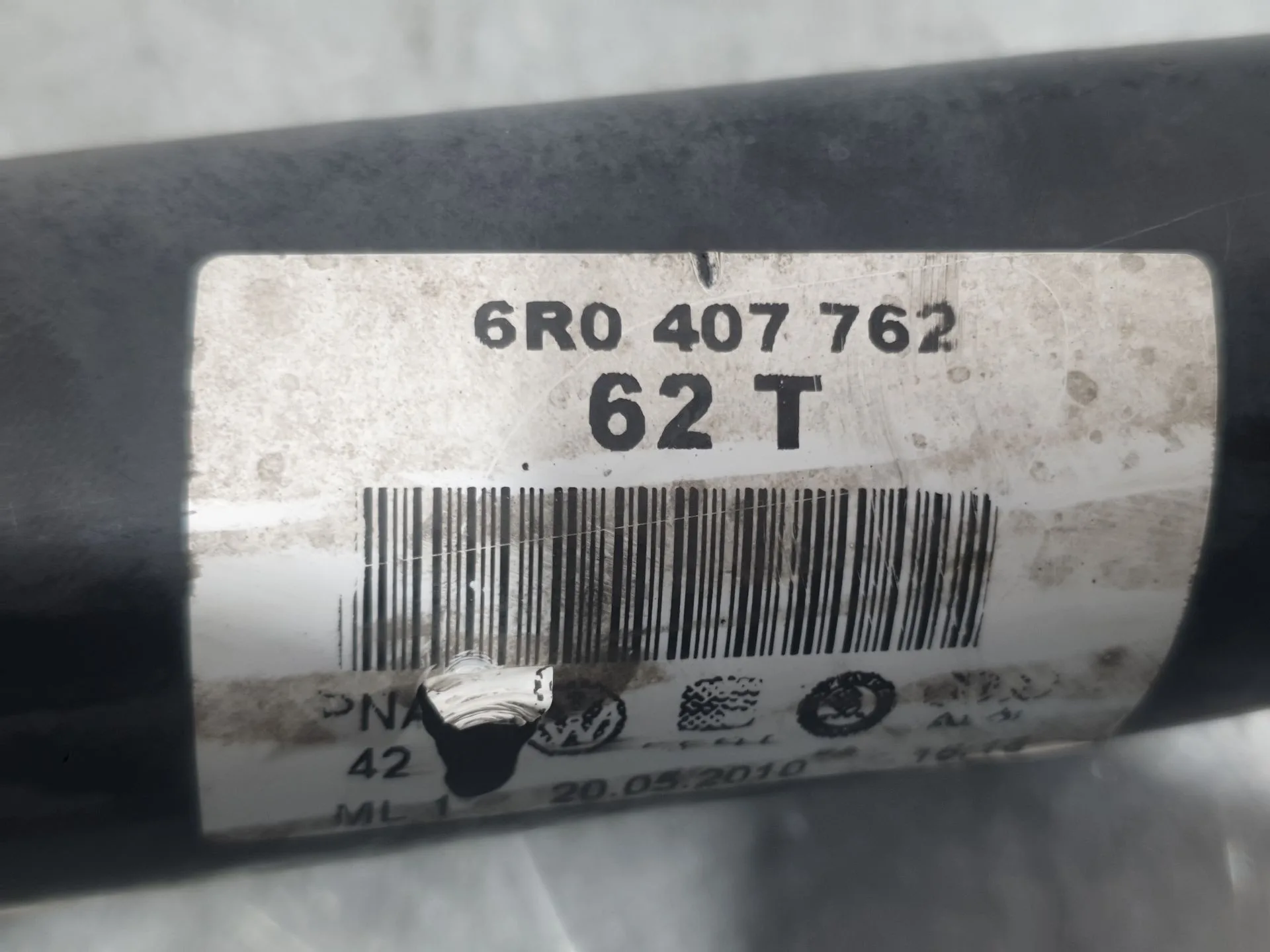 Transmision Delantera Derecha para Volkswagen Polo V (6R1, 6C1)
