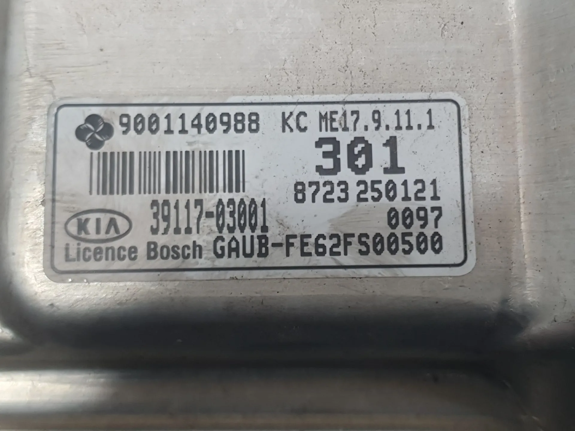 Centralita Motor Uce para Kia Rio Iii (Ub)