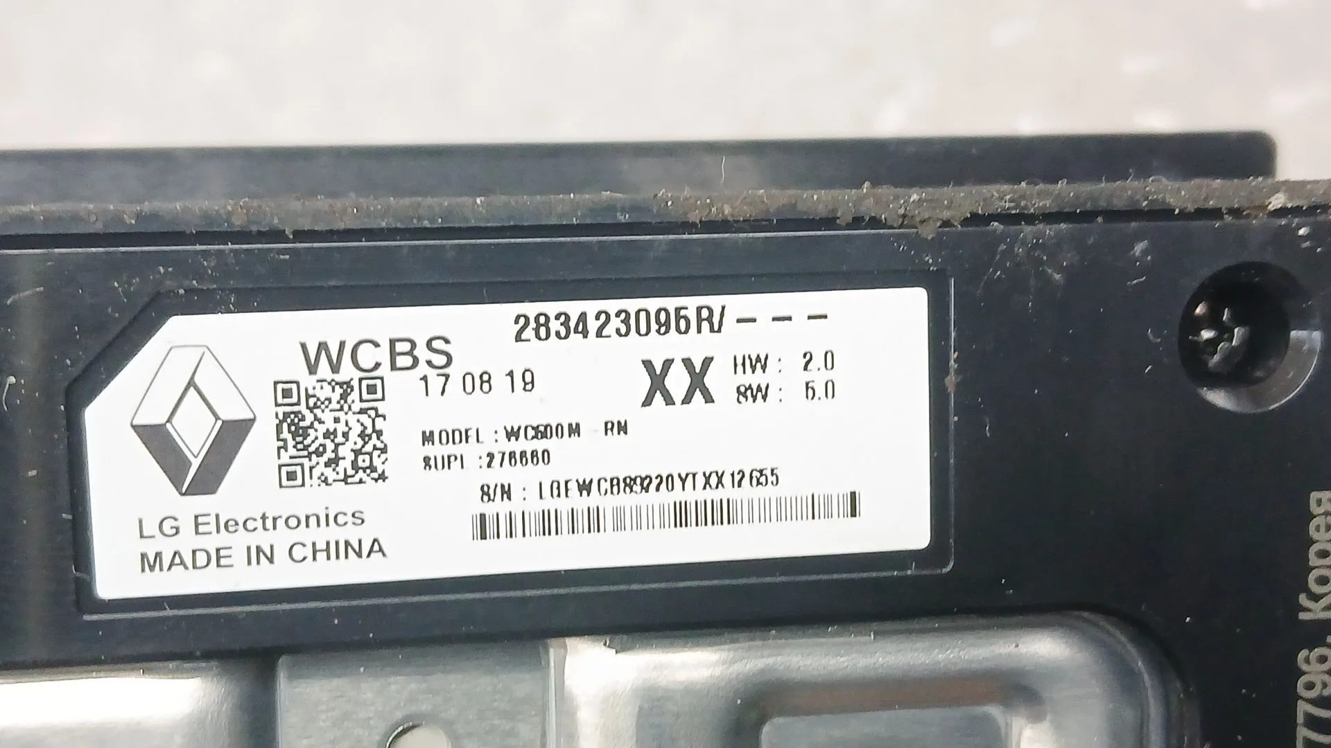 Cargador Inductivo para Renault Clio V (B7_)