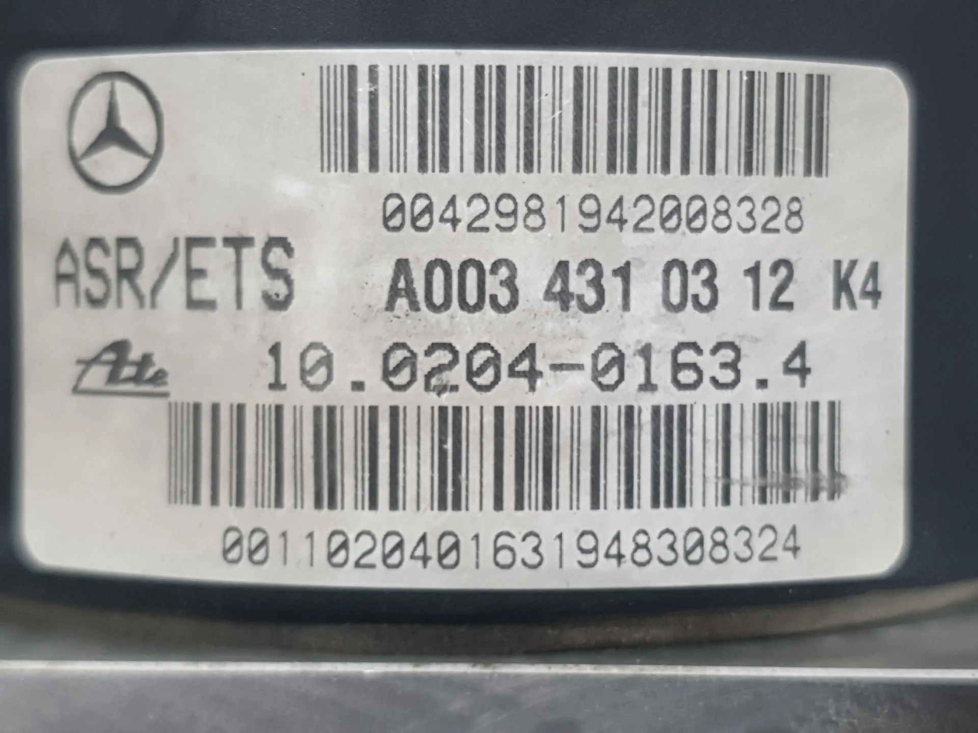 Abs para Mercedes-Benz Clk (C208)