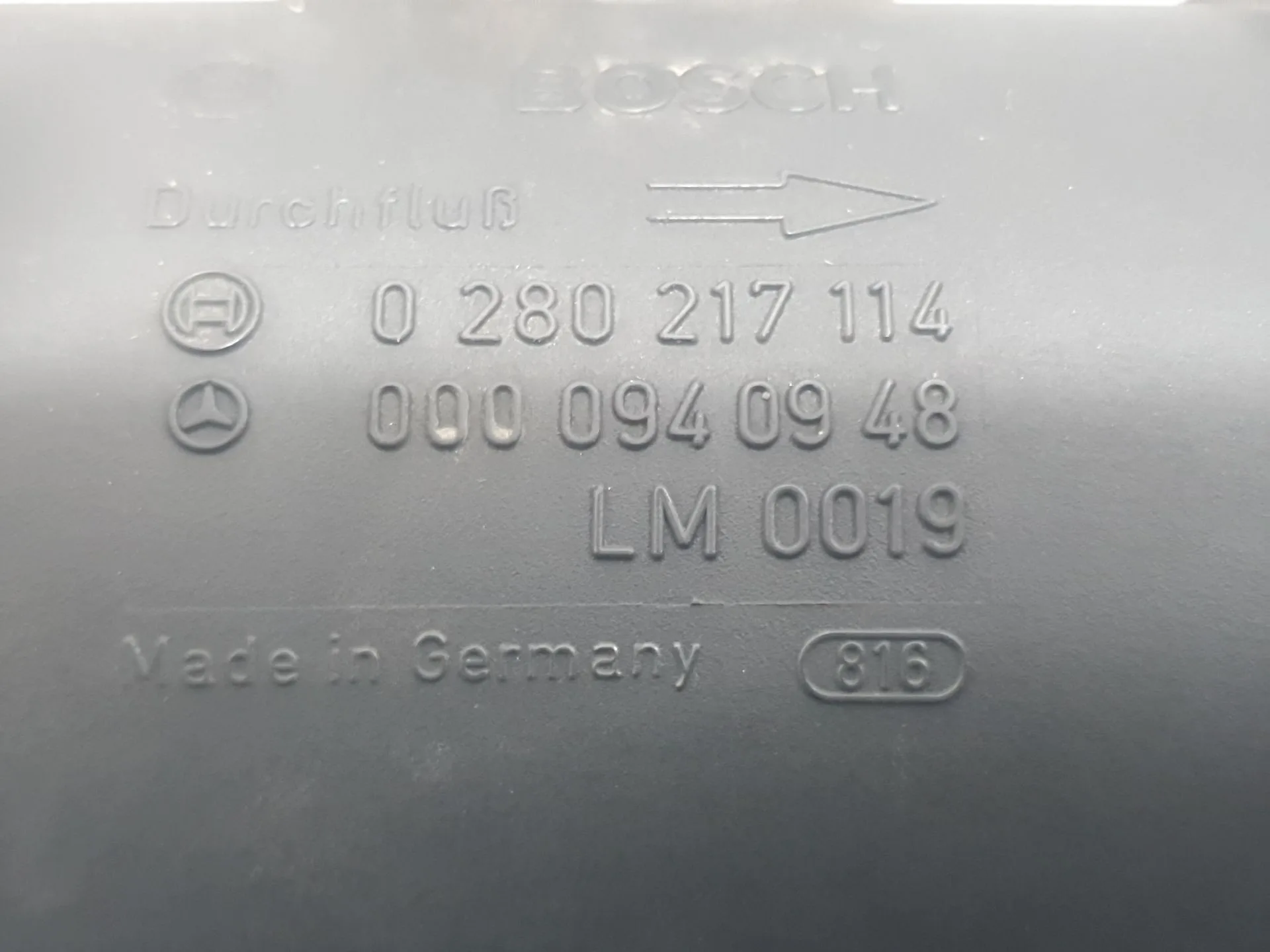 Caudalimetro para Mercedes-Benz Clk (C208)