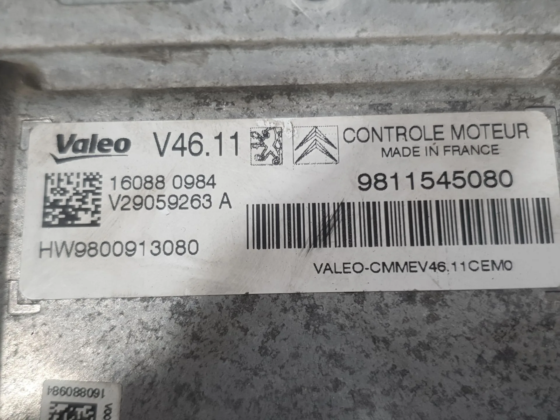 Centralita Motor Uce para Peugeot 208 I (Ca_, Cc_)