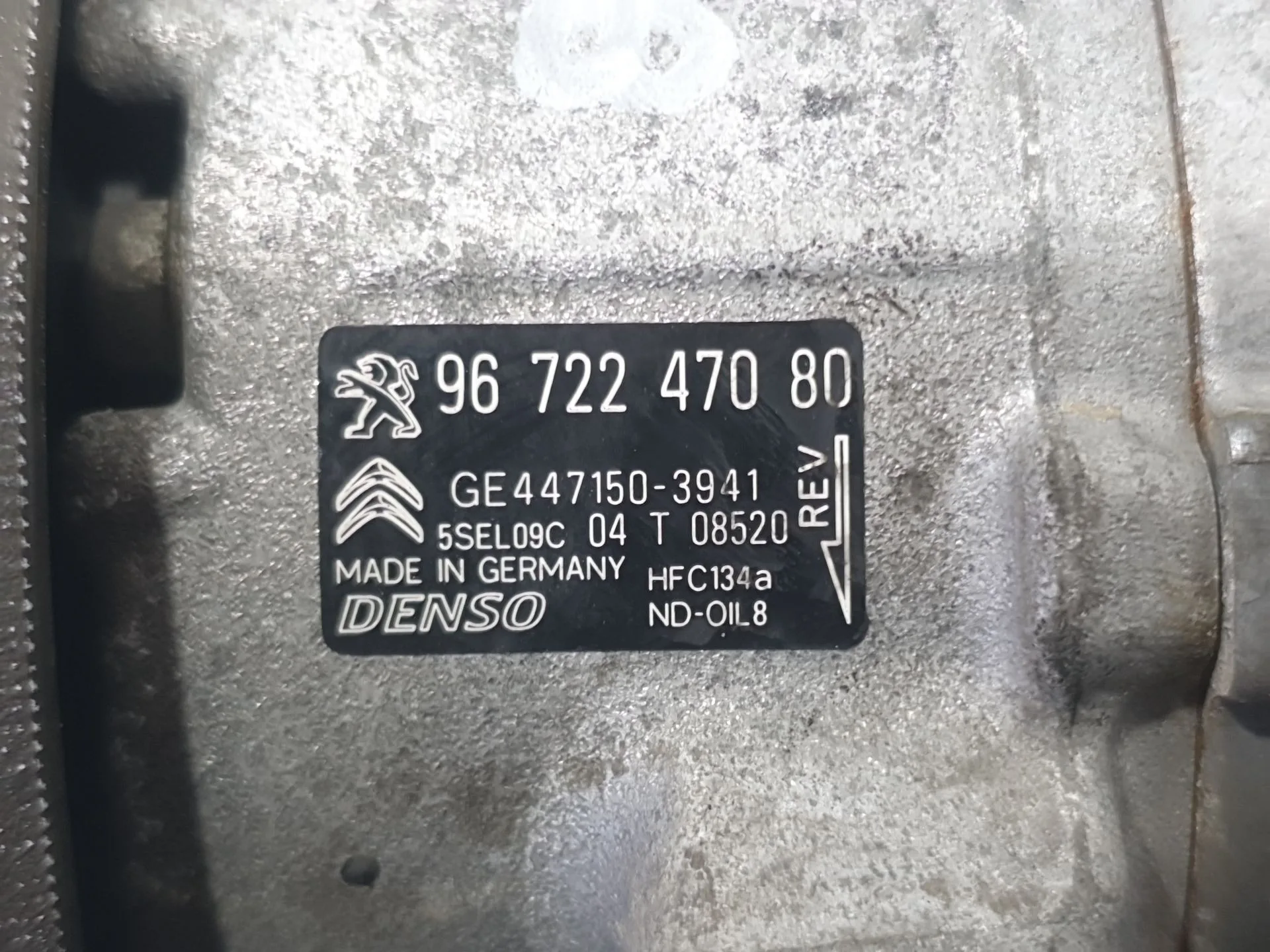 Compresor Aire Acondicionado para Peugeot 208 I (Ca_, Cc_)