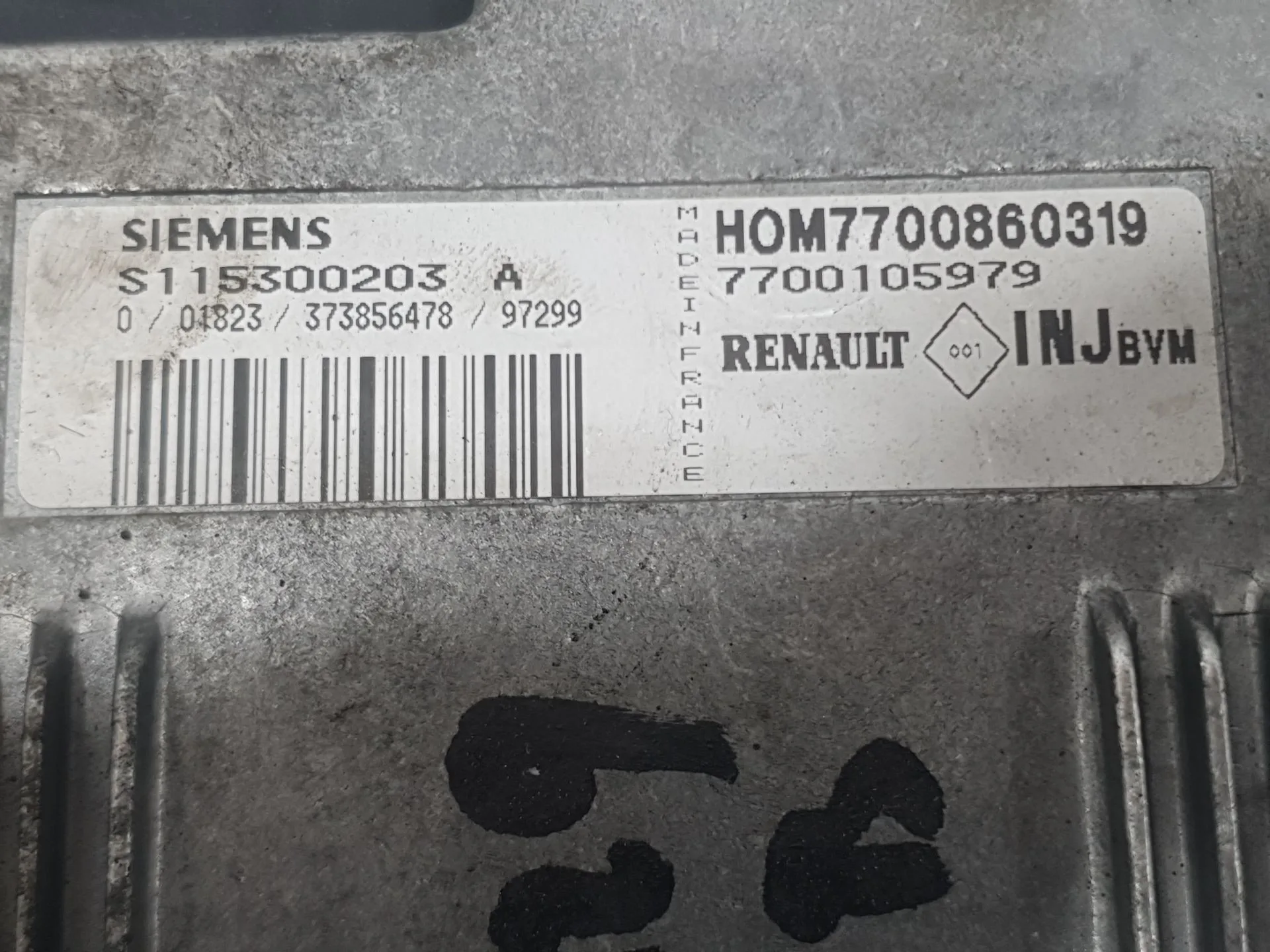 Centralita Motor Uce para Renault Megane I Classic (La0/1_)