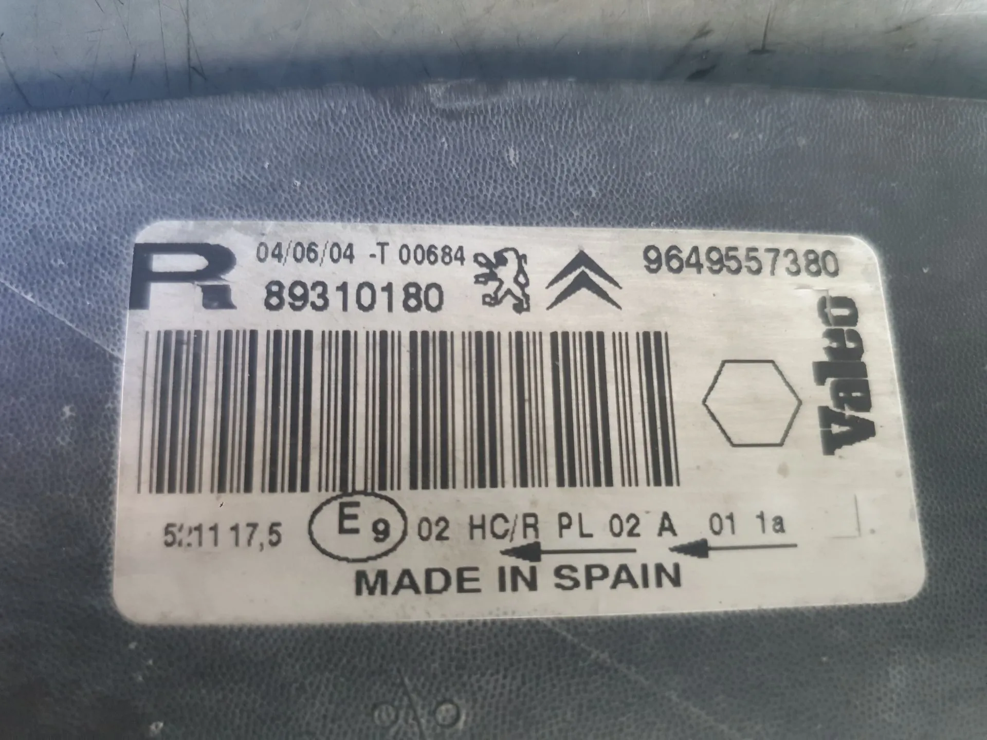 Faro Derecho para Citroën Xsara Picasso (N68)