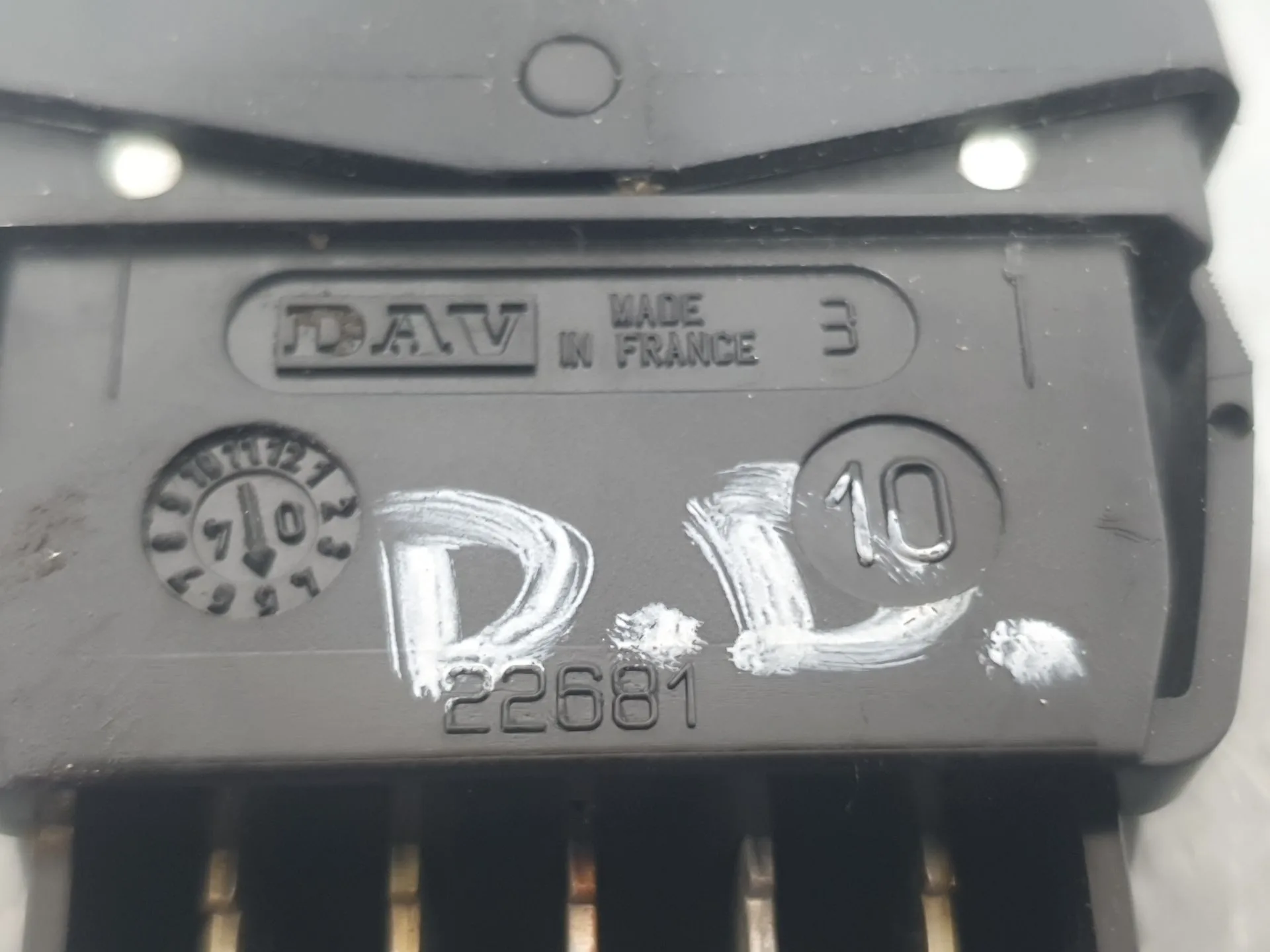 Mando Elevalunas Delantero Derecho para Citroën Xsara Picasso (N68)