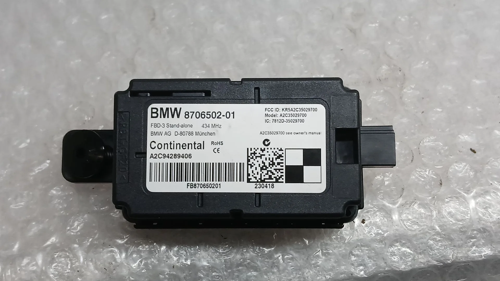 Modulo Electronico para Bmw I3 (I01)