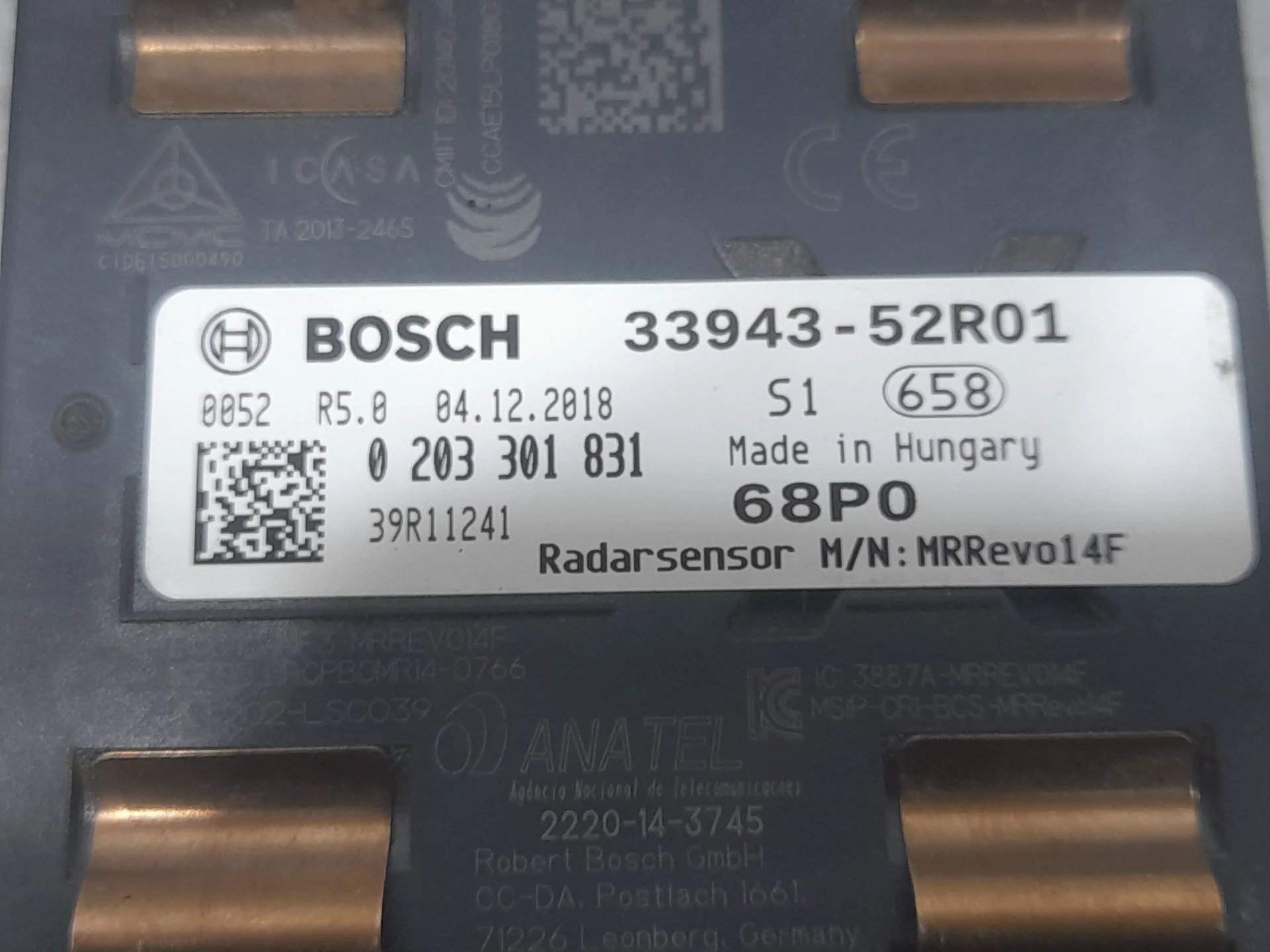 Sensor para Suzuki Swift V (Az)