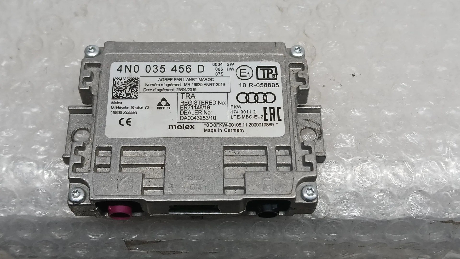 Amplificador Antena para Cupra Formentor (Km7, Kmp)