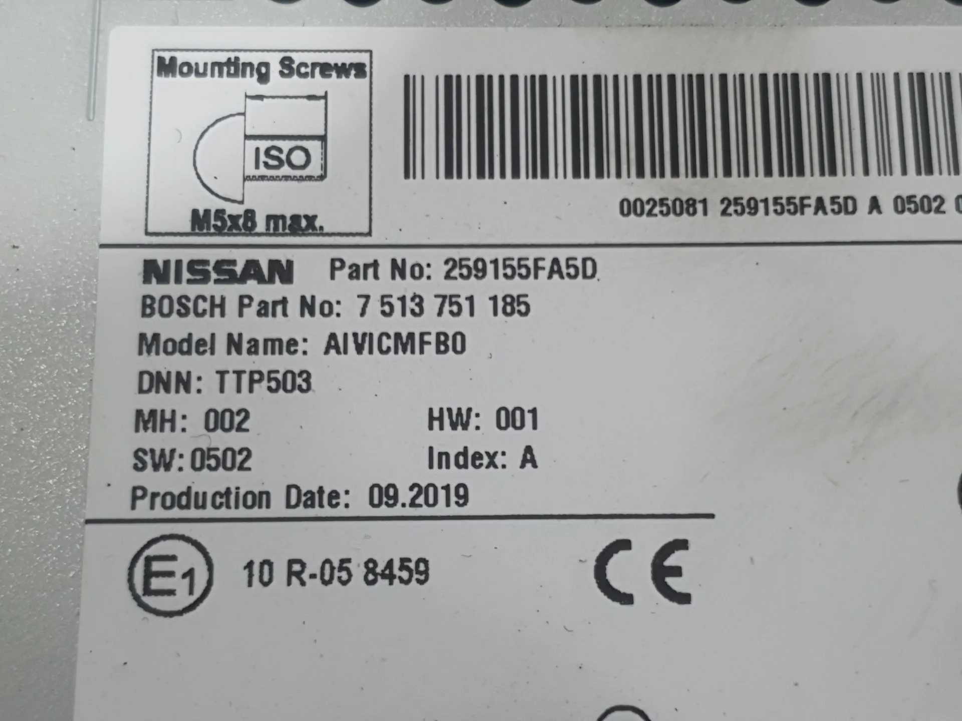 Sistema Navegacion Gps para Nissan Micra V (K14)
