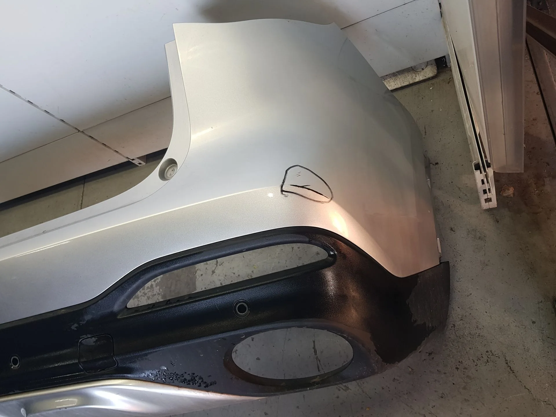 Paragolpes Trasero para Mg Hs (As23)