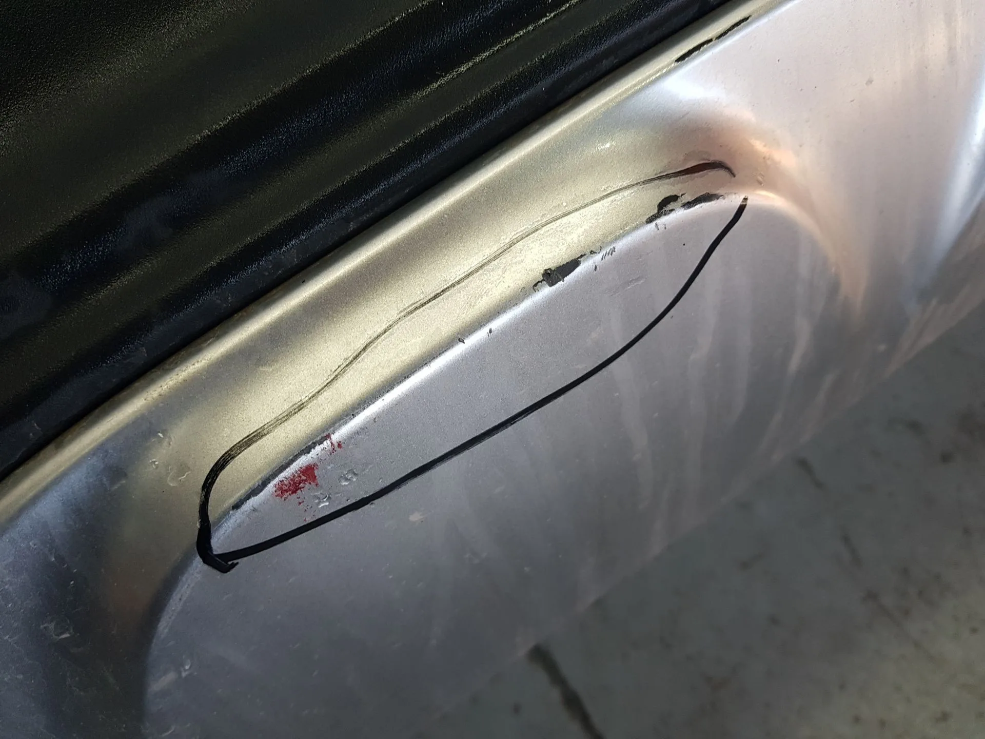 Paragolpes Trasero para Mg Hs (As23)