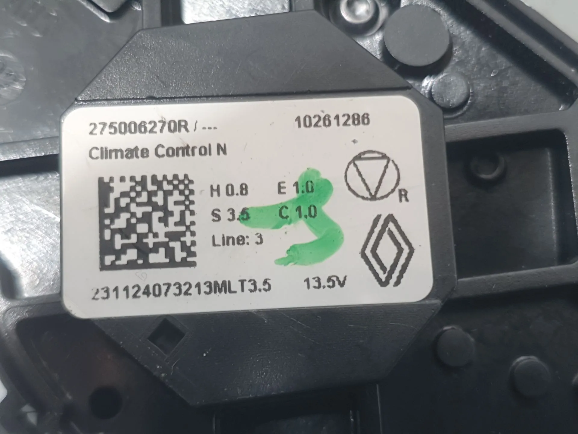 Mando Climatizador para Dacia Sandero Iii