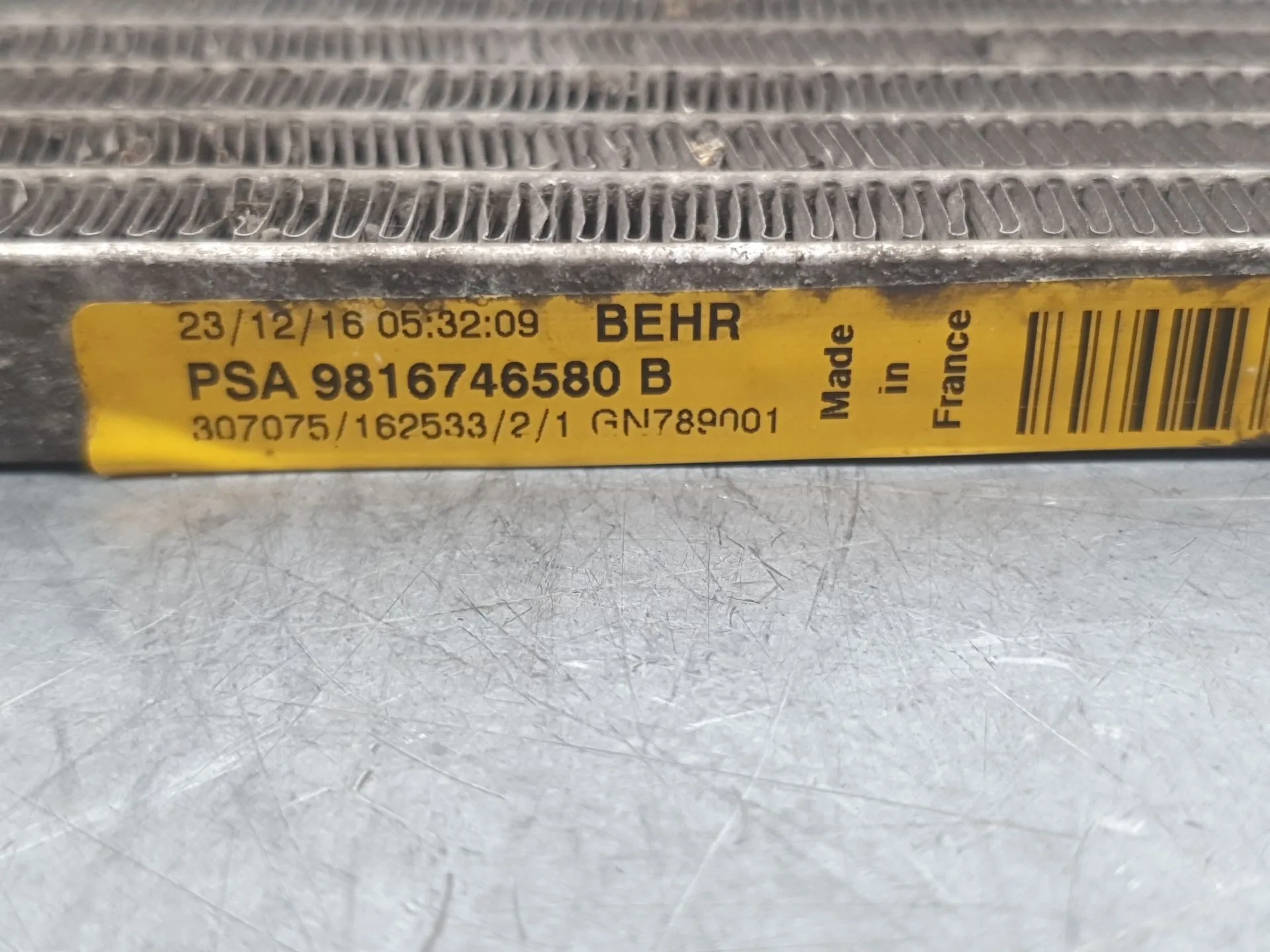 Condensador / Radiador Aire Acondicionado para Peugeot 308 Sw Ii (Lc_, Lj_, Lr_, Lx_, L4_)