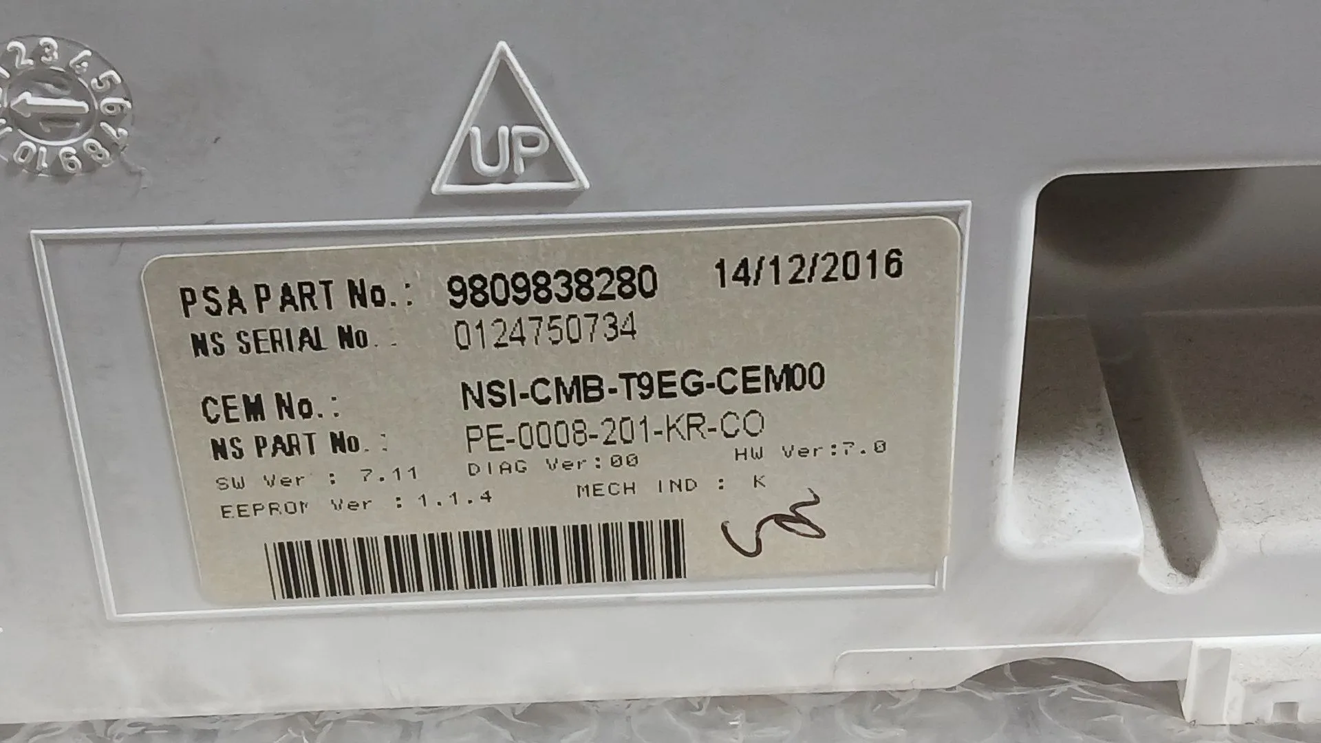 Cuadro Instrumentos para Peugeot 308 Sw Ii (Lc_, Lj_, Lr_, Lx_, L4_)