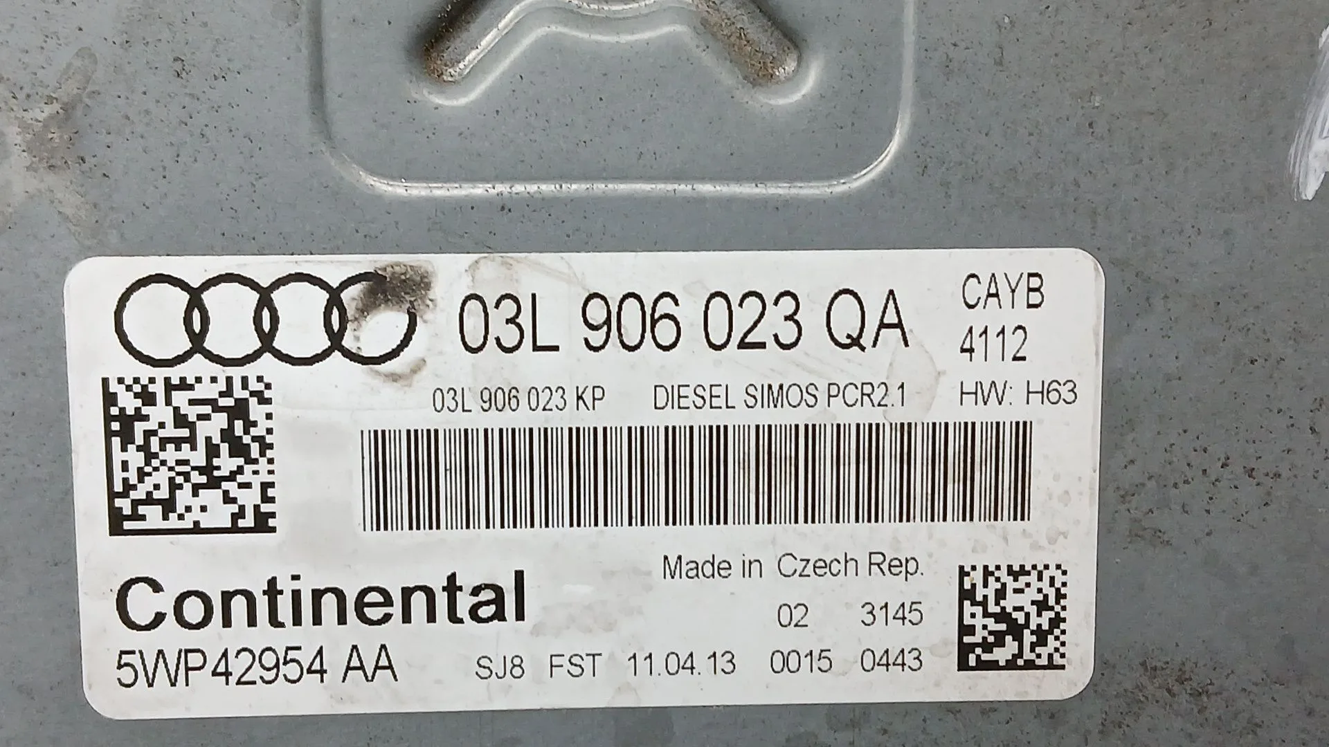Centralita Motor Uce para Audi A1 Sportback (8Xa, 8Xf)