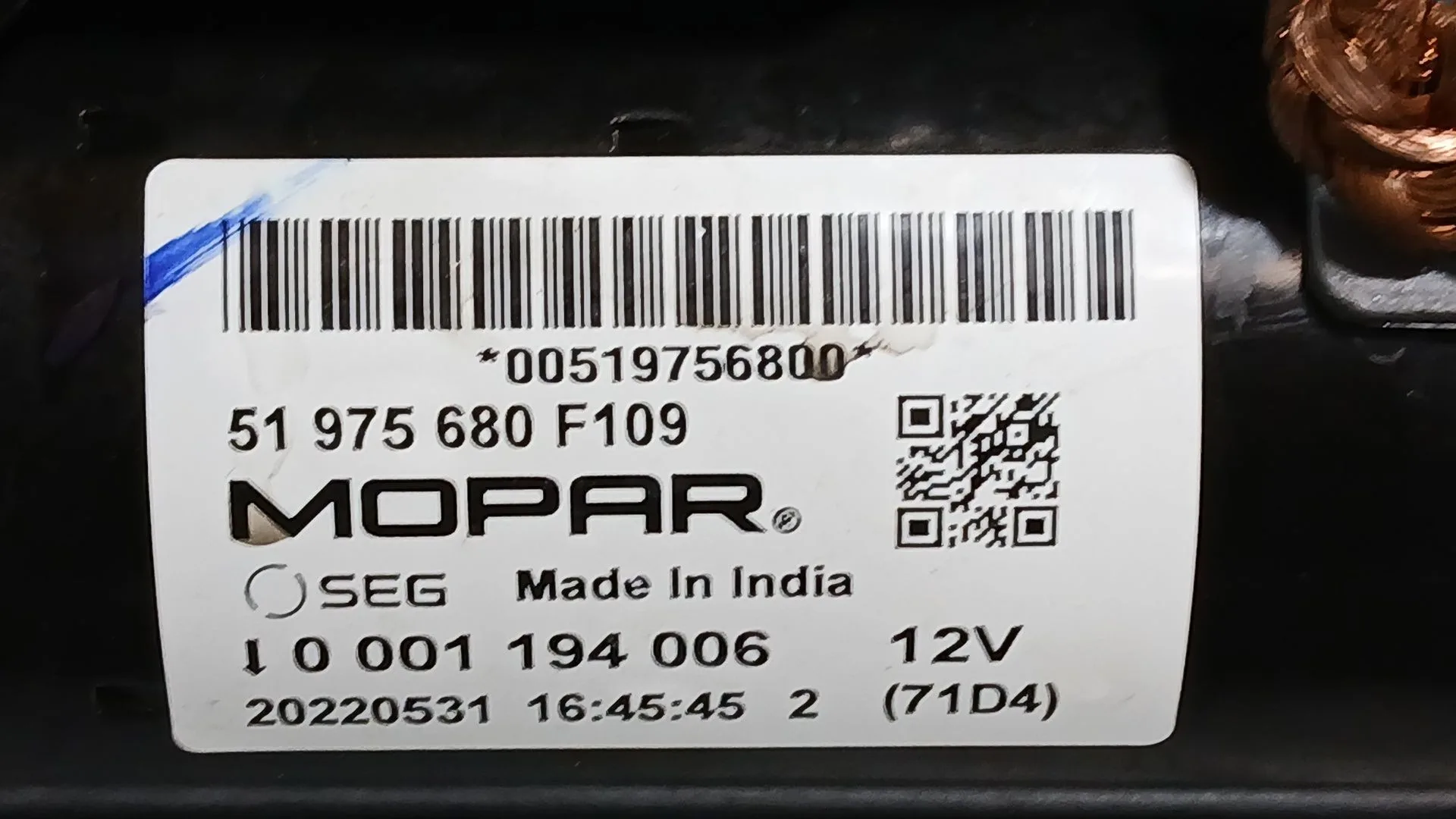 Motor Arranque para Fiat 500 (312_)