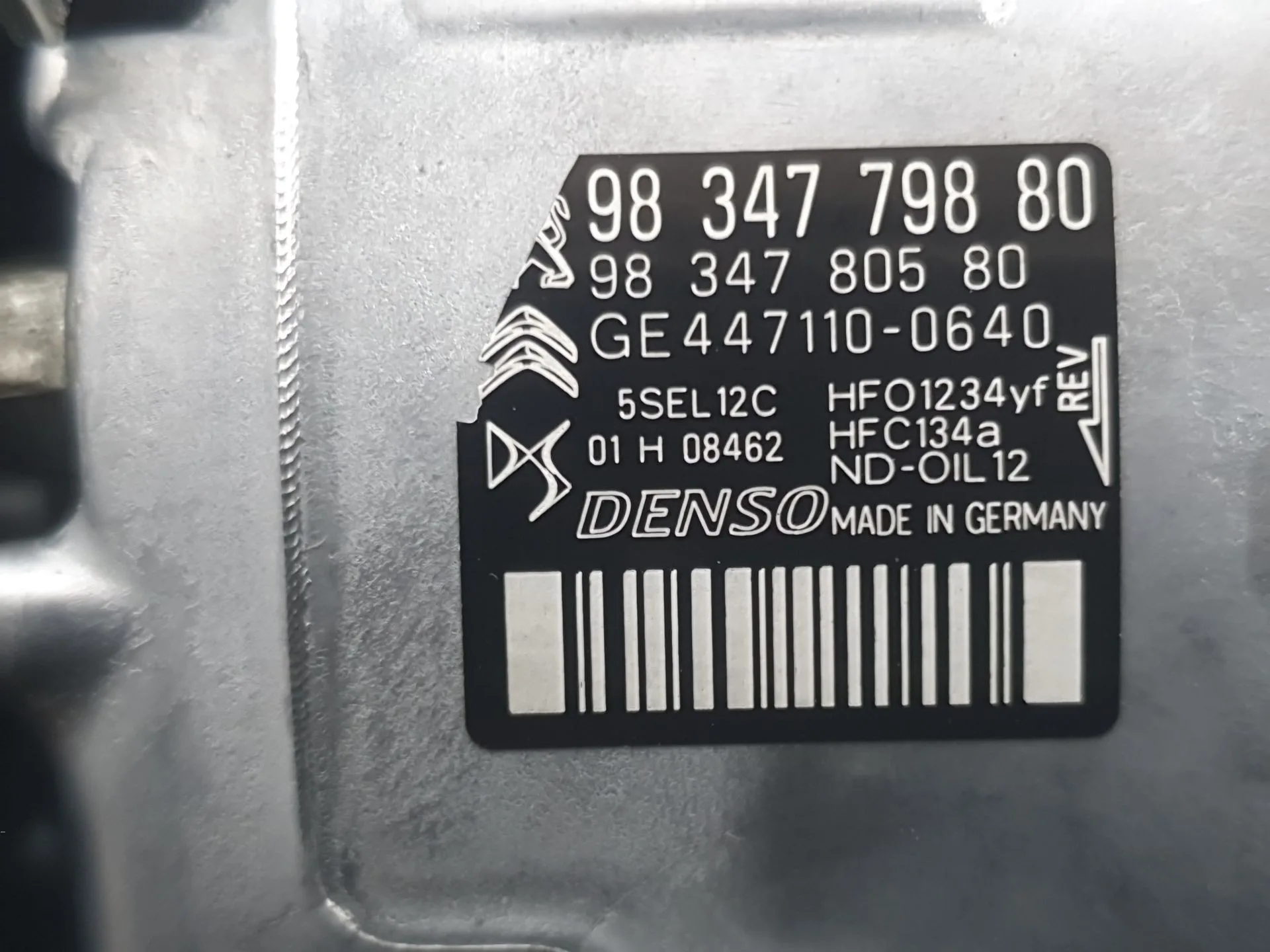Compresor Aire Acondicionado para Peugeot 2008 Ii (Ud_, Us_, Uy_, Uj_, Ur_, Uc_)