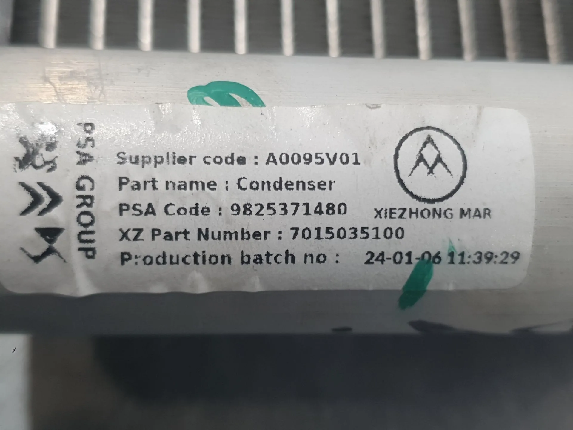 Condensador / Radiador Aire Acondicionado para Peugeot 2008 Ii (Ud_, Us_, Uy_, Uj_, Ur_, Uc_)
