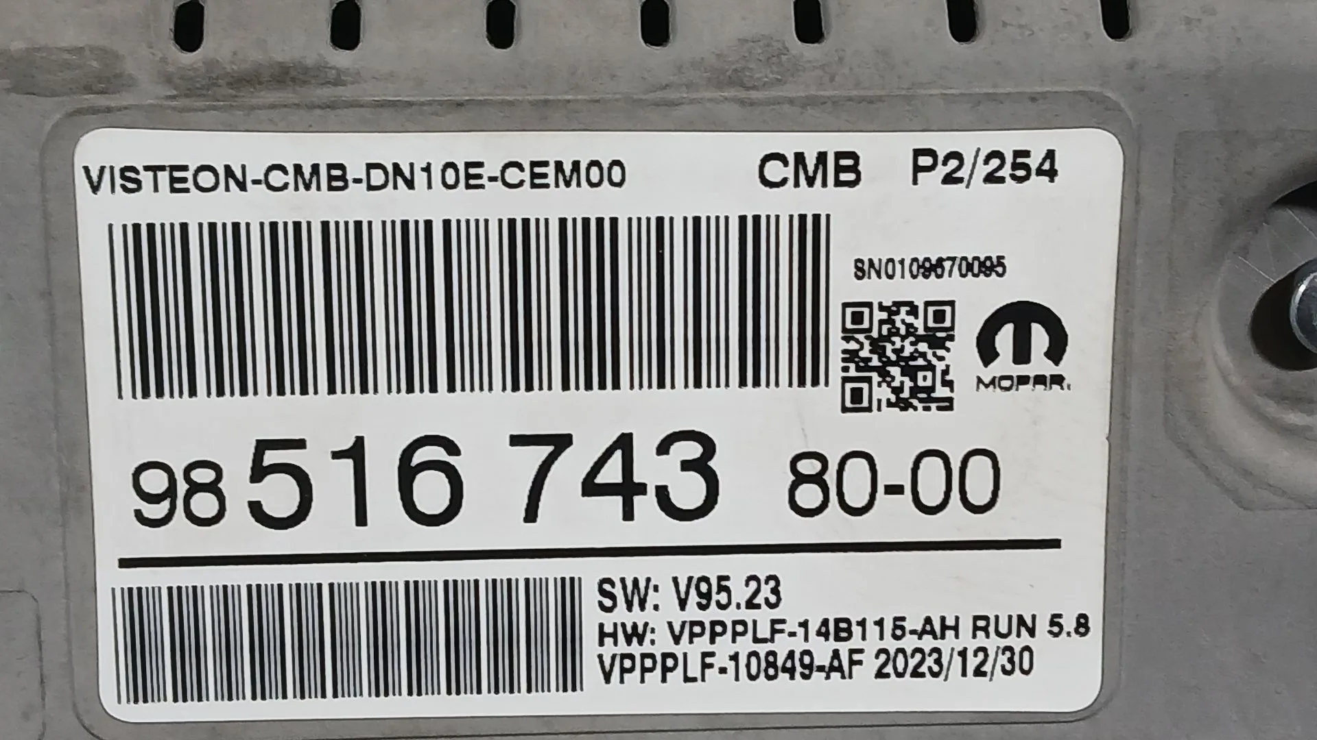 Cuadro Instrumentos para Peugeot 2008 Ii (Ud_, Us_, Uy_, Uj_, Ur_, Uc_)