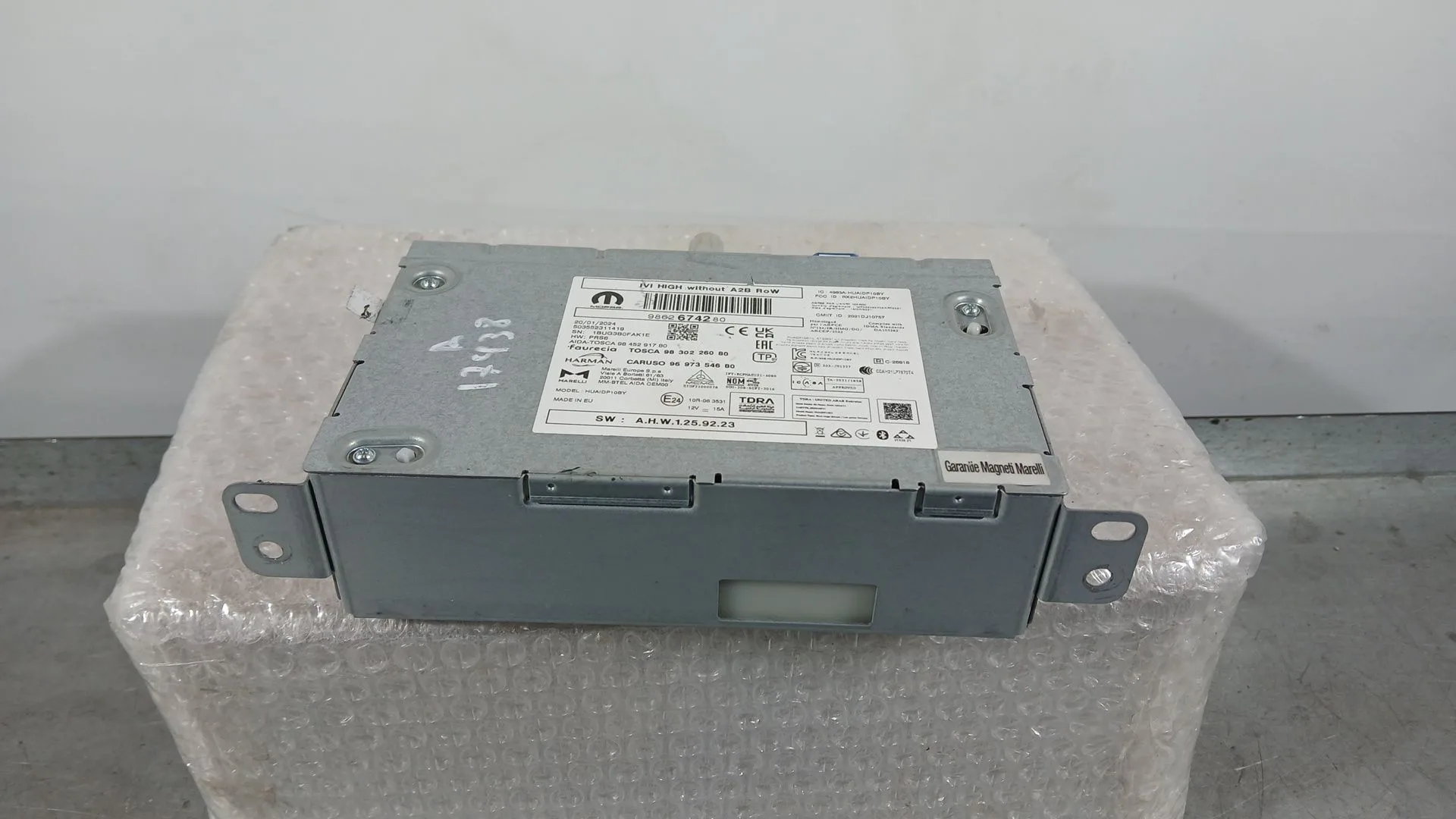 Sistema Audio / Radio para Peugeot 2008 Ii (Ud_, Us_, Uy_, Uj_, Ur_, Uc_)