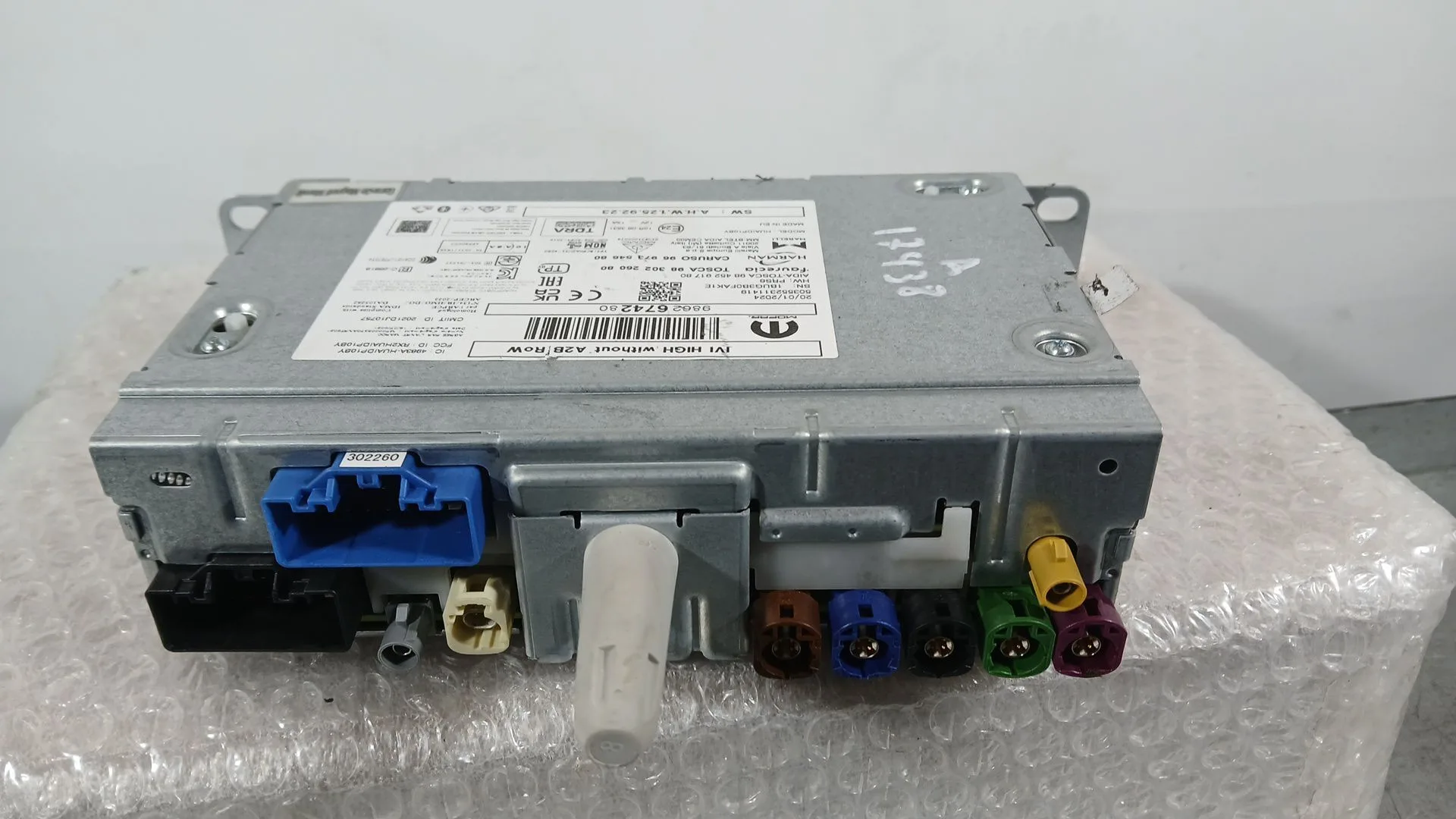 Sistema Audio / Radio para Peugeot 2008 Ii (Ud_, Us_, Uy_, Uj_, Ur_, Uc_)