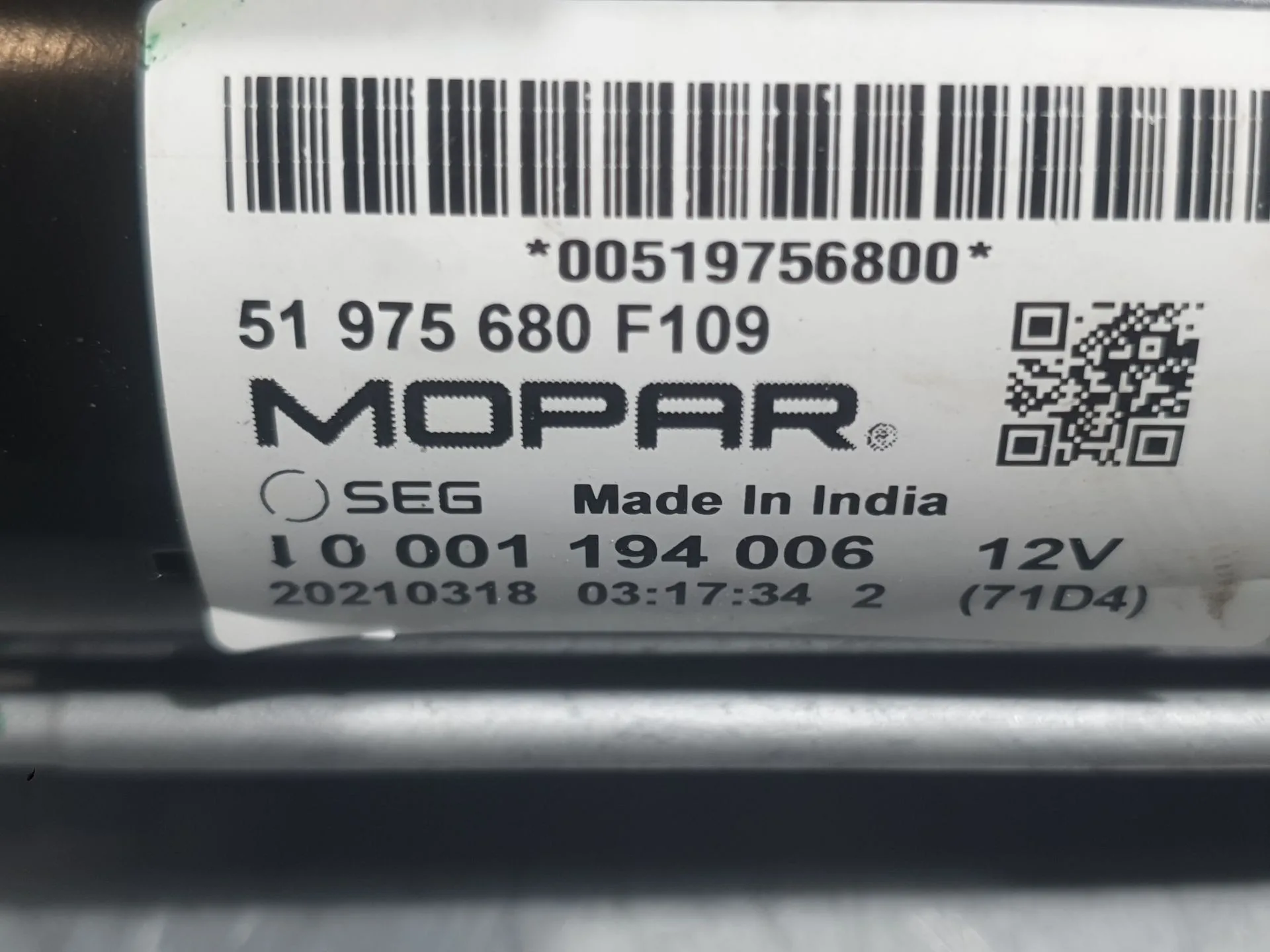 Motor Arranque para Fiat 500 (312_)