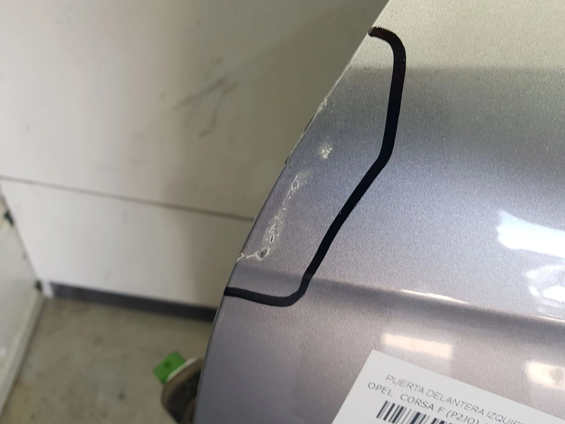 Puerta Delantera Izquierda para Opel Corsa F (P2Jo)