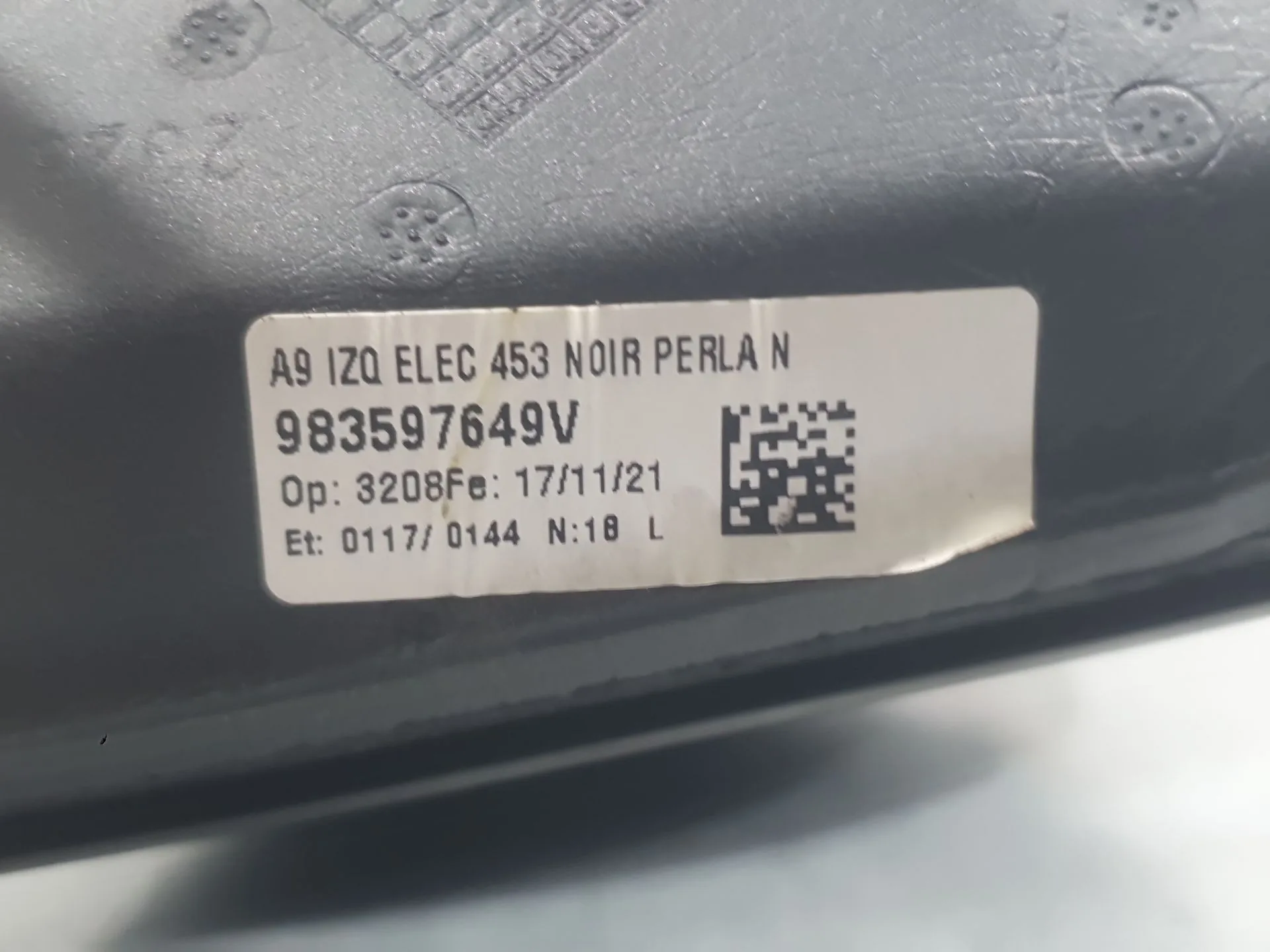 Retrovisor Izquierdo para Opel Corsa F (P2Jo)