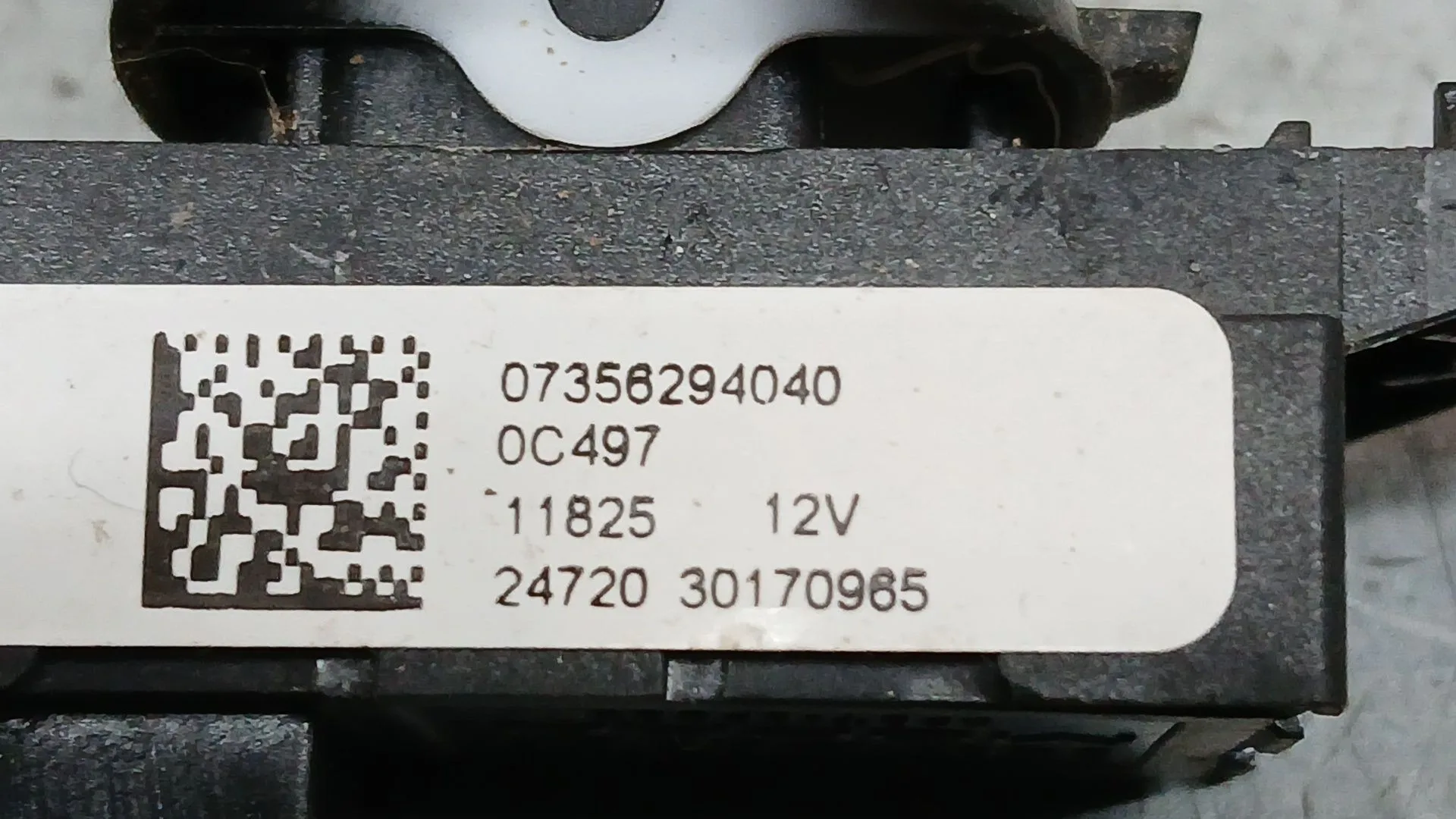 Mando Elevalunas Delantero Izquierdo para Fiat 500 (312_)