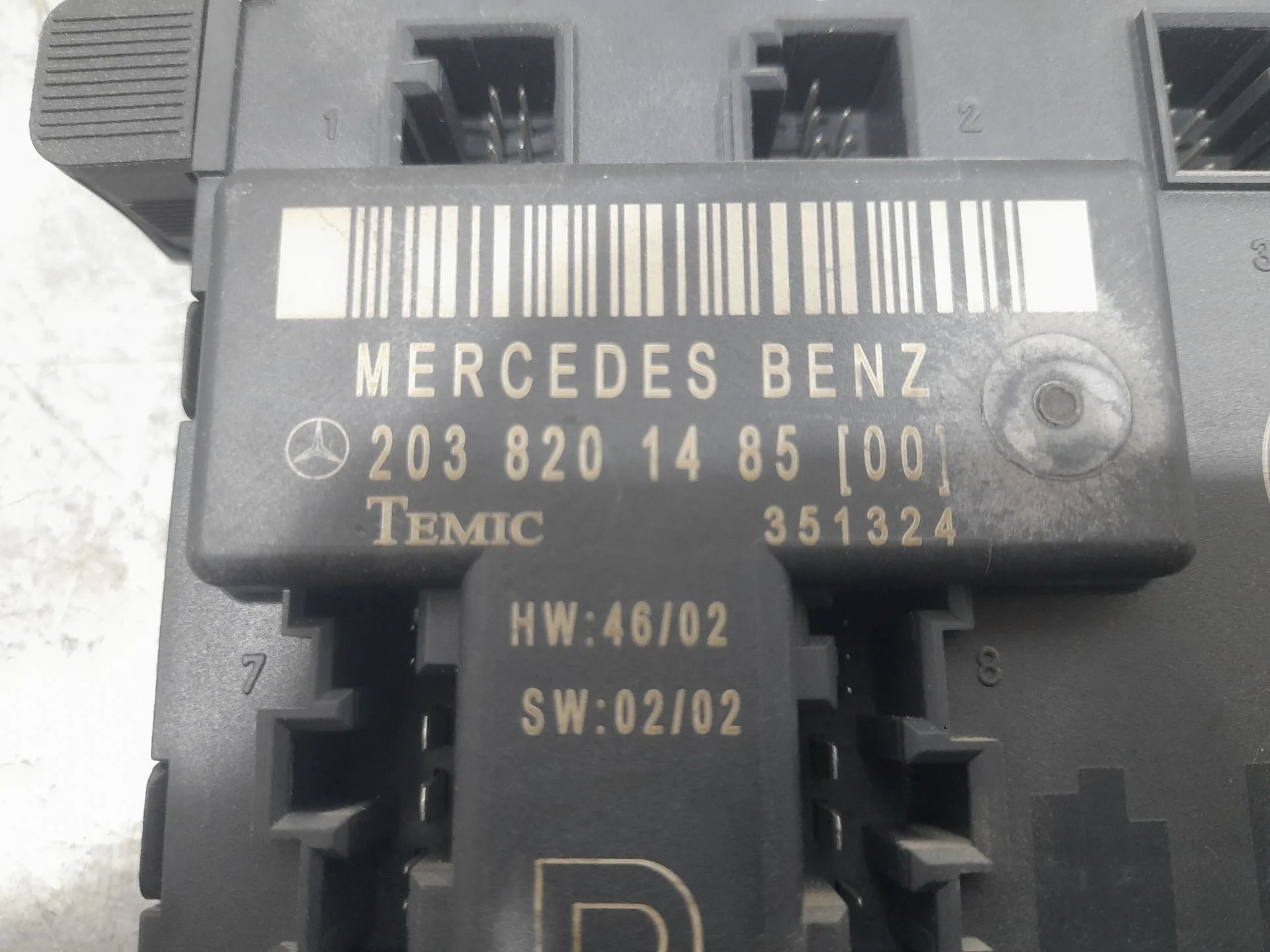 Centralita Cierre para Mercedes-Benz Clase C T-Model (S203)