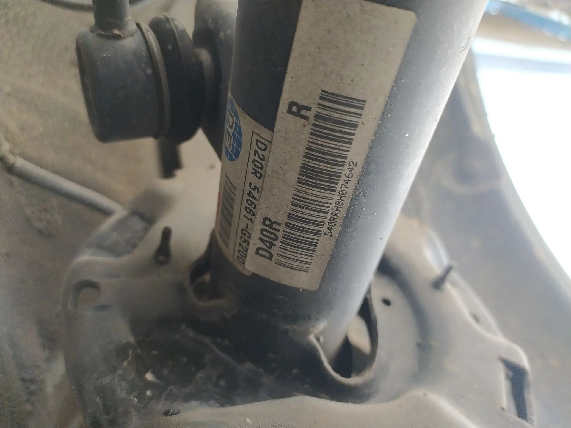 Amortiguador Delantero Derecho para Kia Niro I (De)