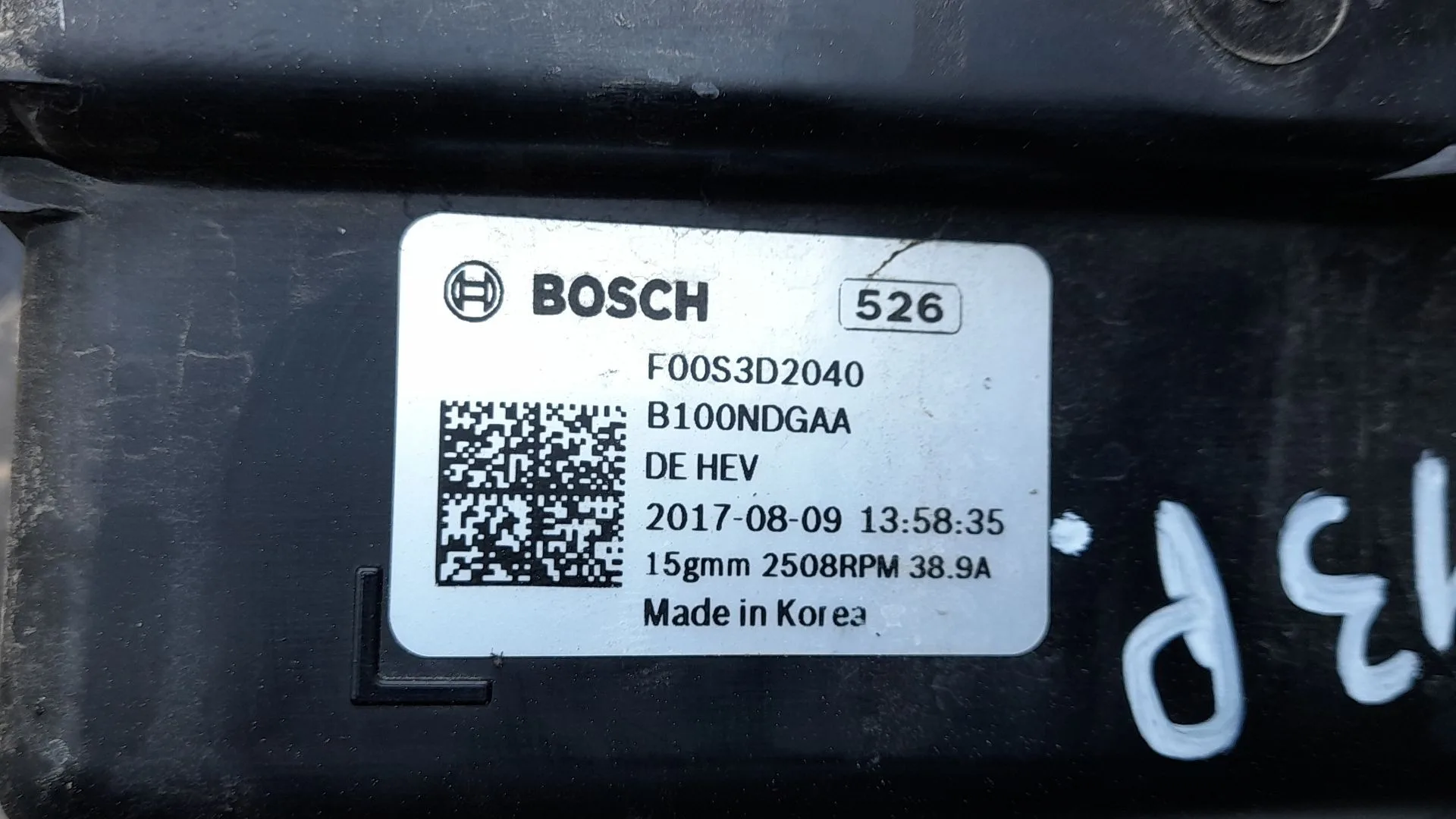 Electroventilador para Kia Niro I (De)