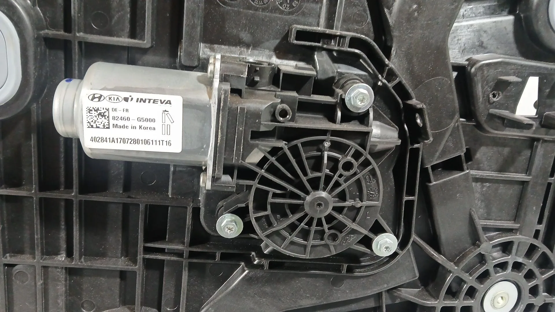 Elevalunas Delantero Derecho para Kia Niro I (De)