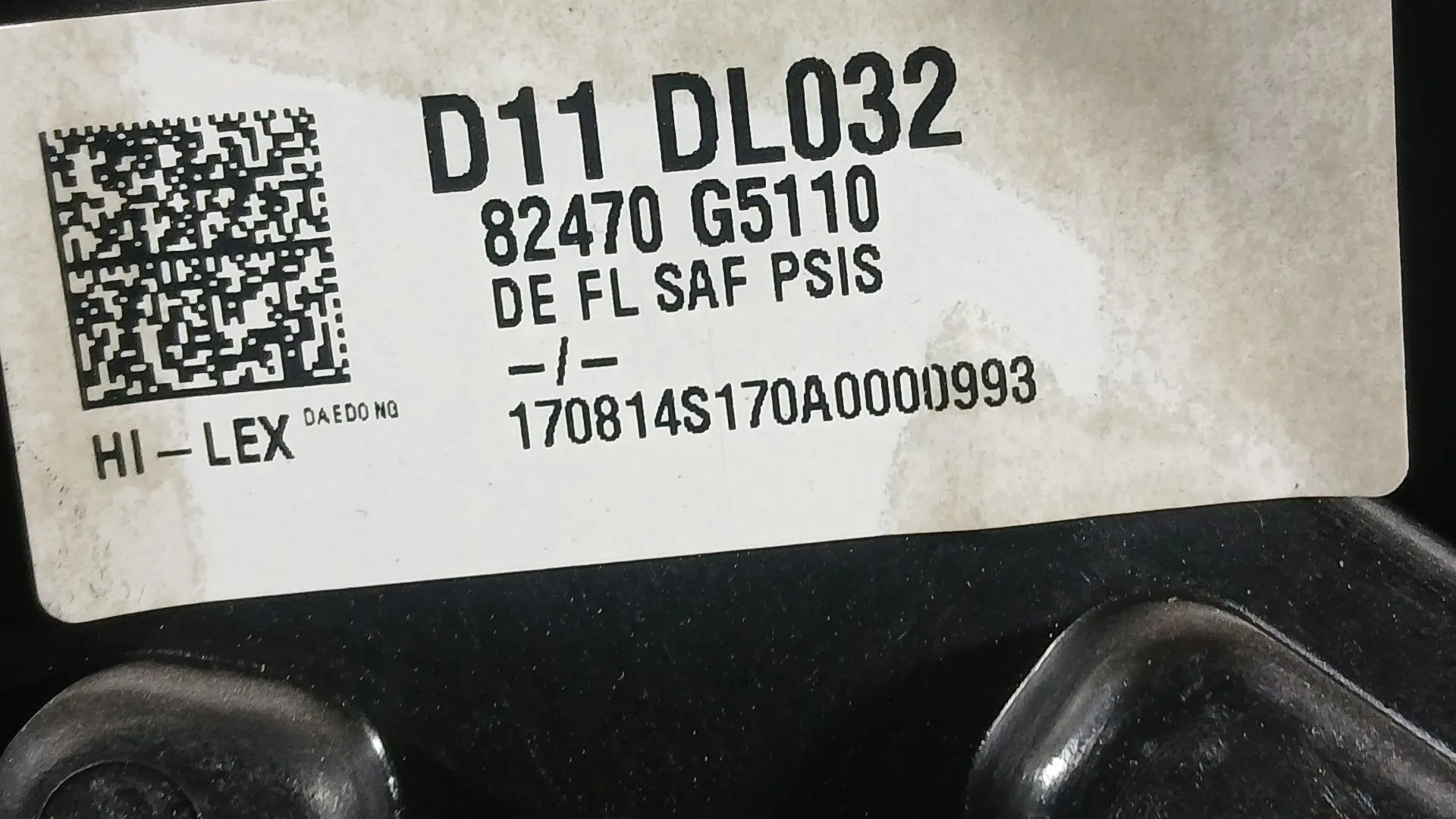 Elevalunas Delantero Izquierdo para Kia Niro I (De)