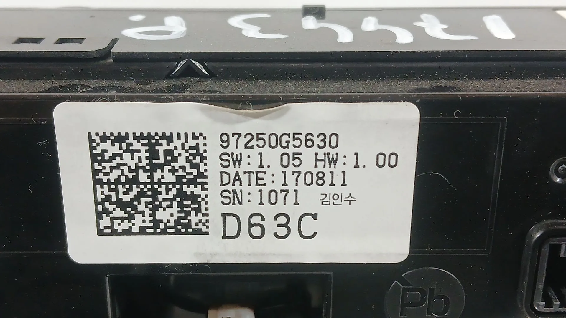 Mando Climatizador para Kia Niro I (De)