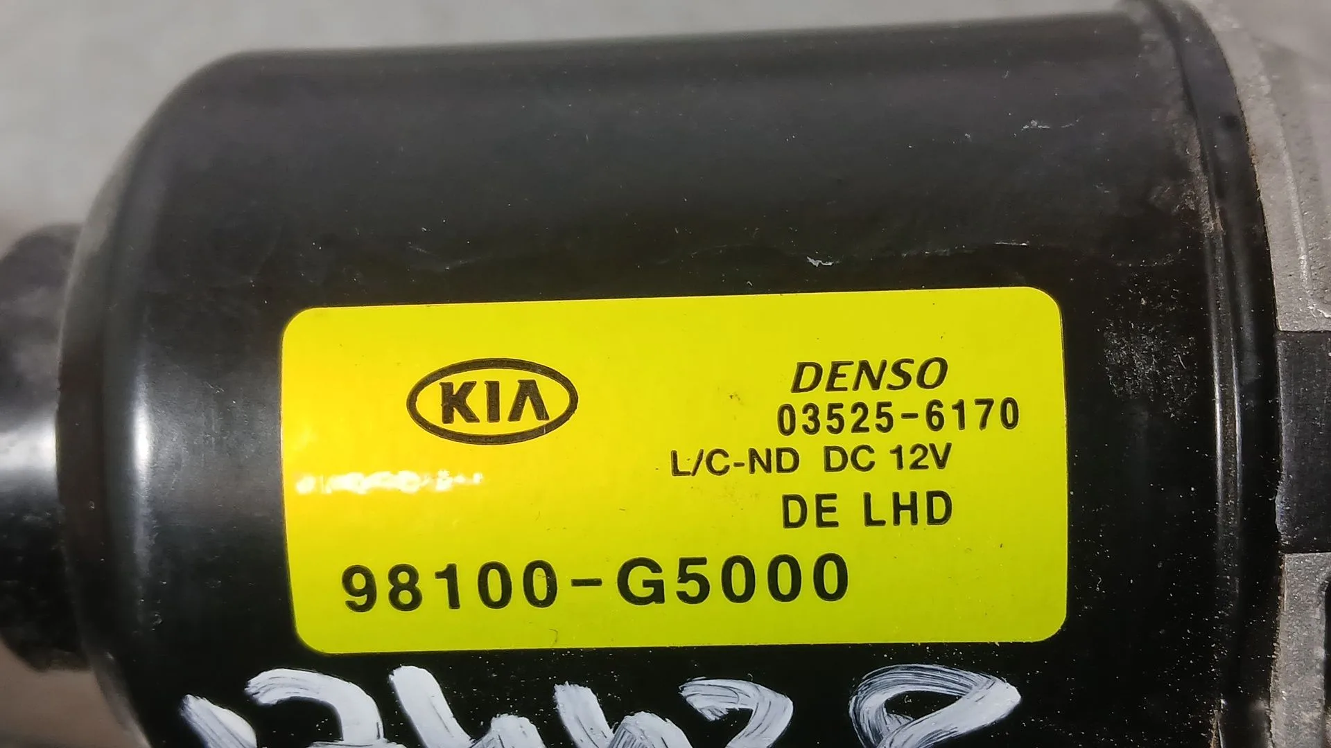 Motor Limpia Delantero para Kia Niro I (De)
