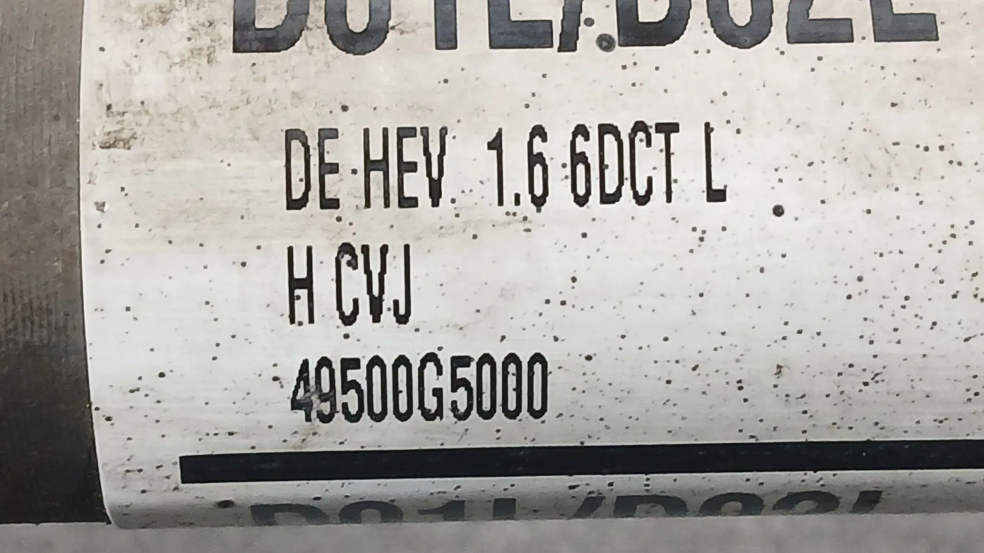 Transmision Delantera Izquierda para Kia Niro I (De)
