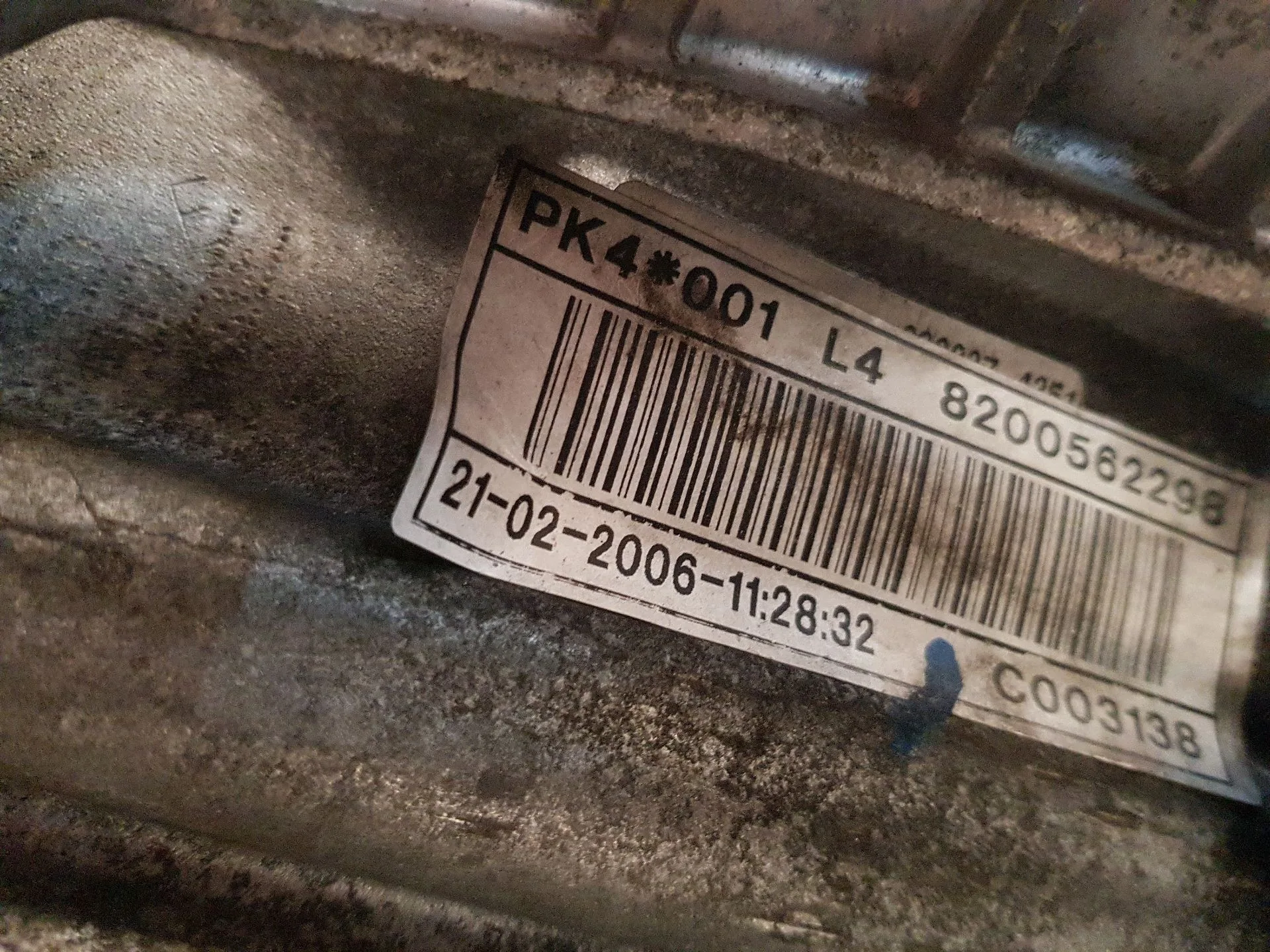 Caja Cambios para Renault Megane Ii Sedan (Lm0/1_)