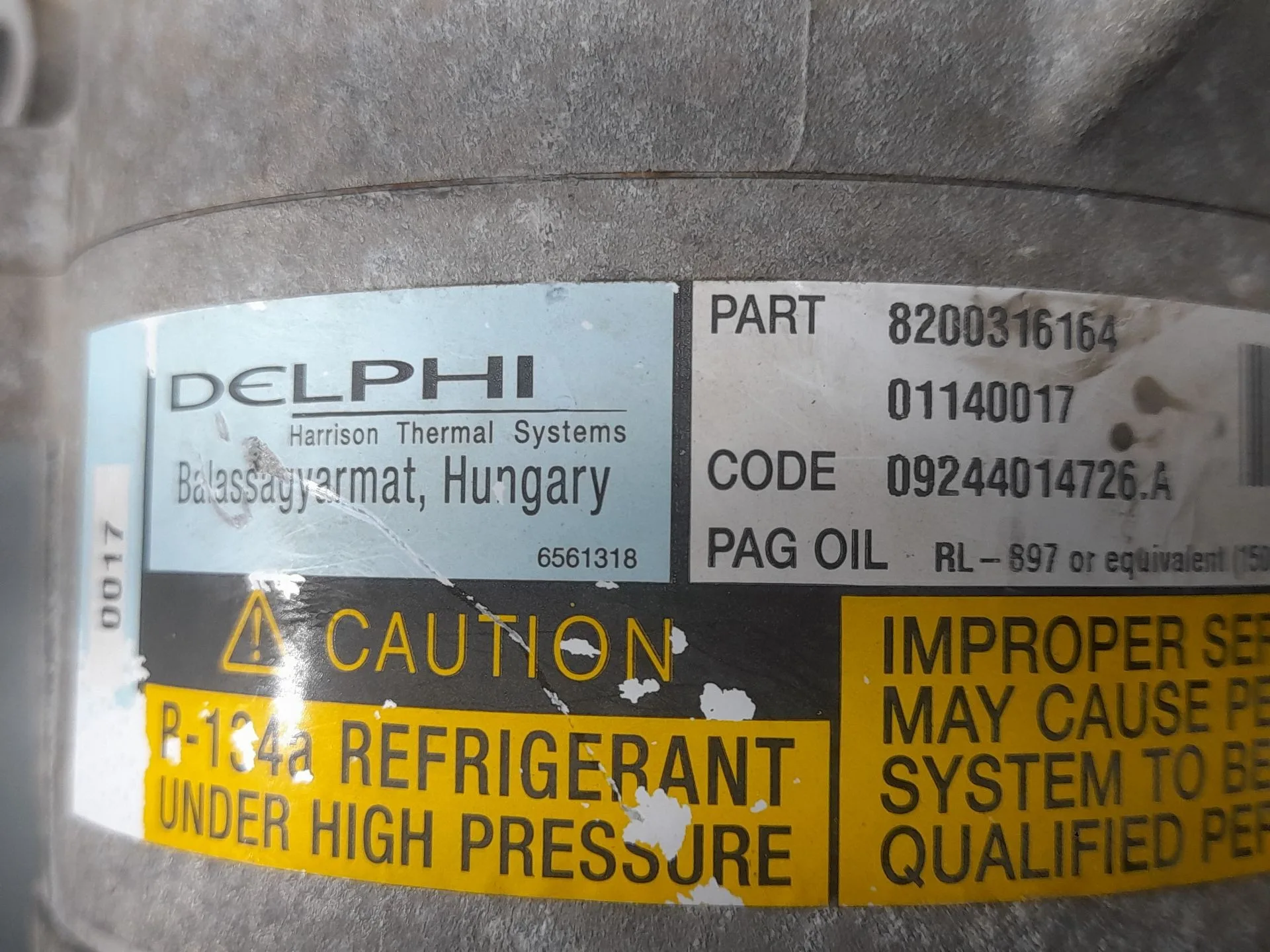 Compresor Aire Acondicionado para Renault Megane Ii Sedan (Lm0/1_)