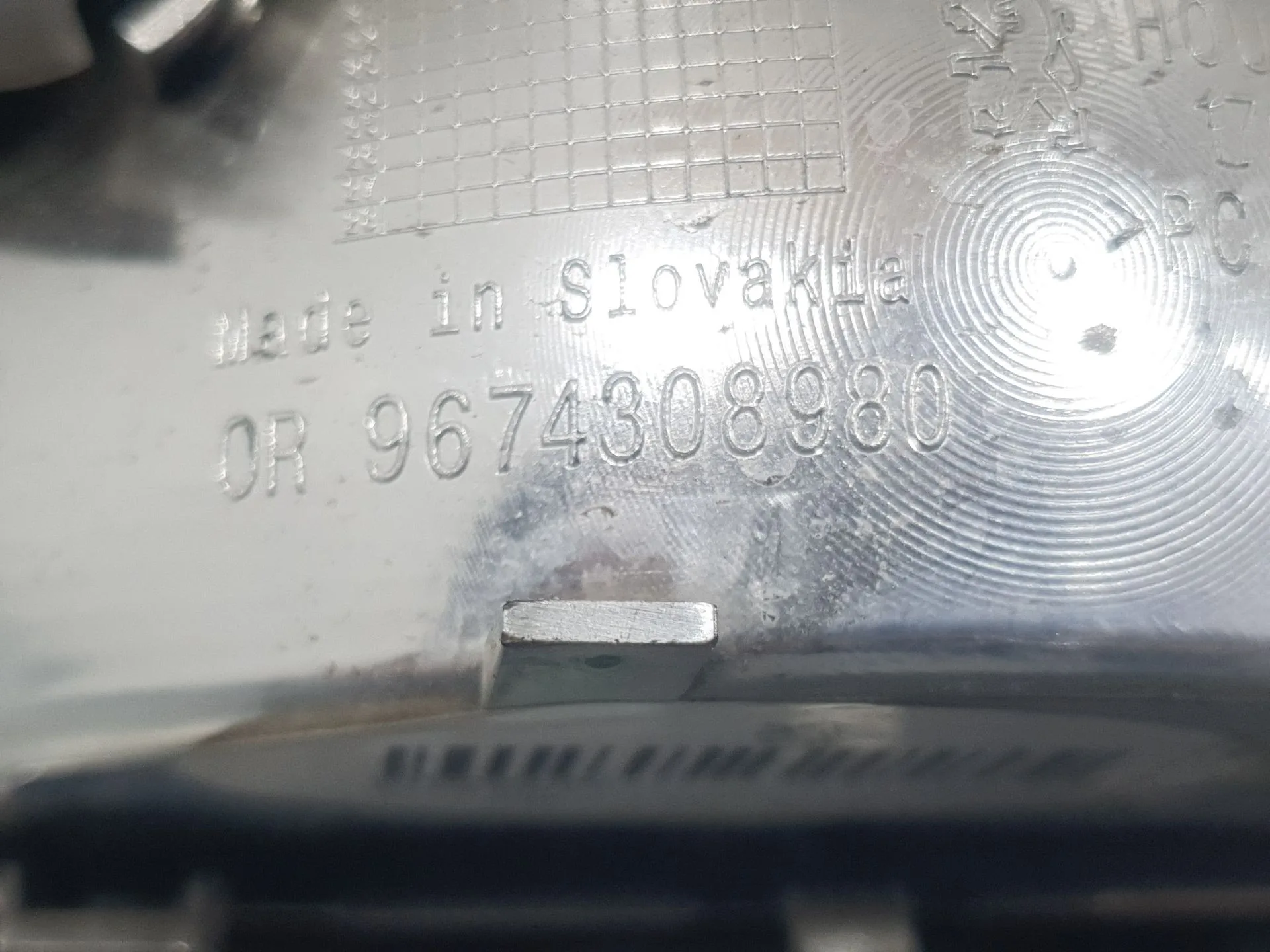 Piloto Trasero Central para Opel Corsa F (P2Jo)